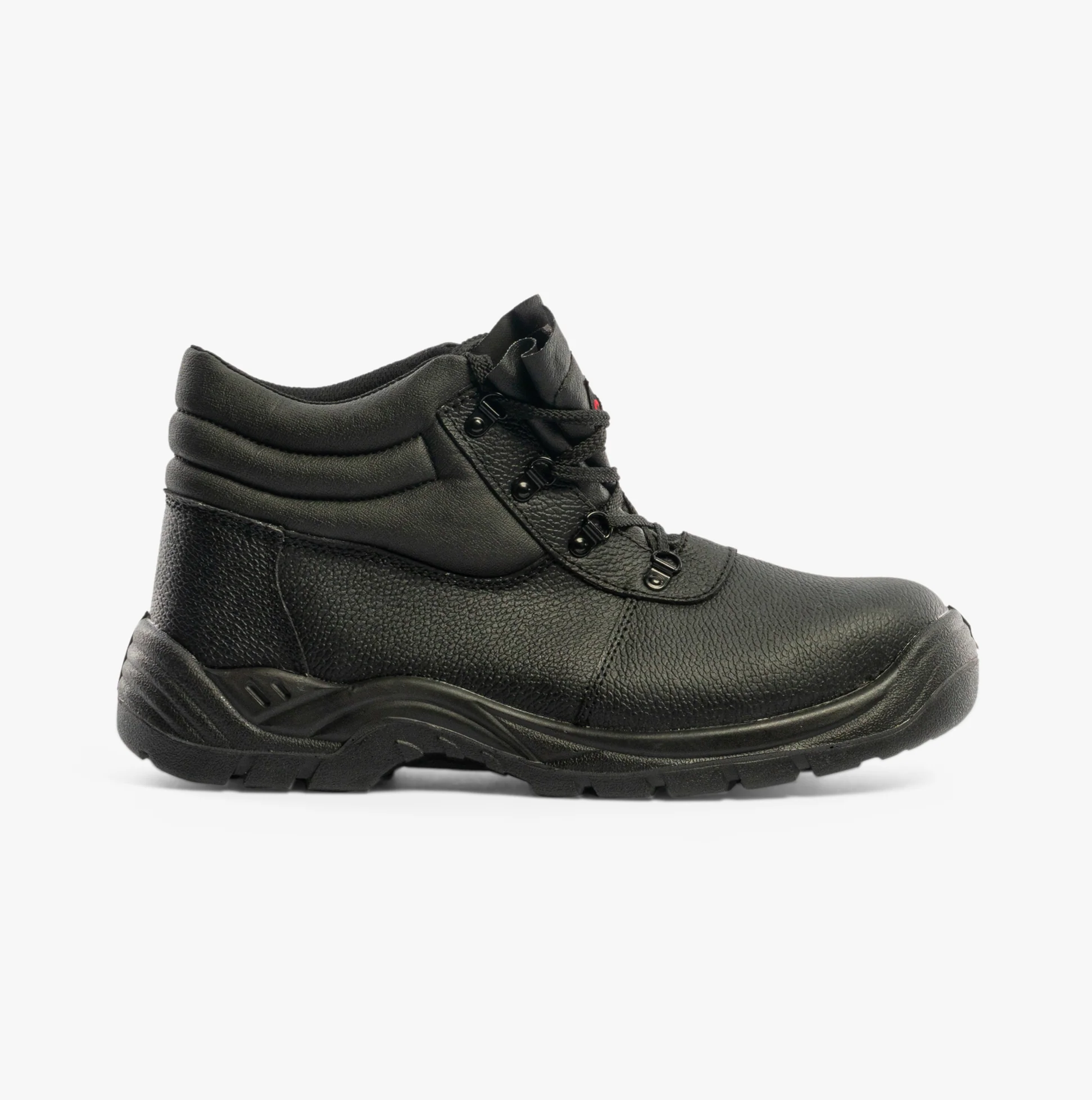 Centek FS330 Unisex Leather Safety Boots Black - Image 3