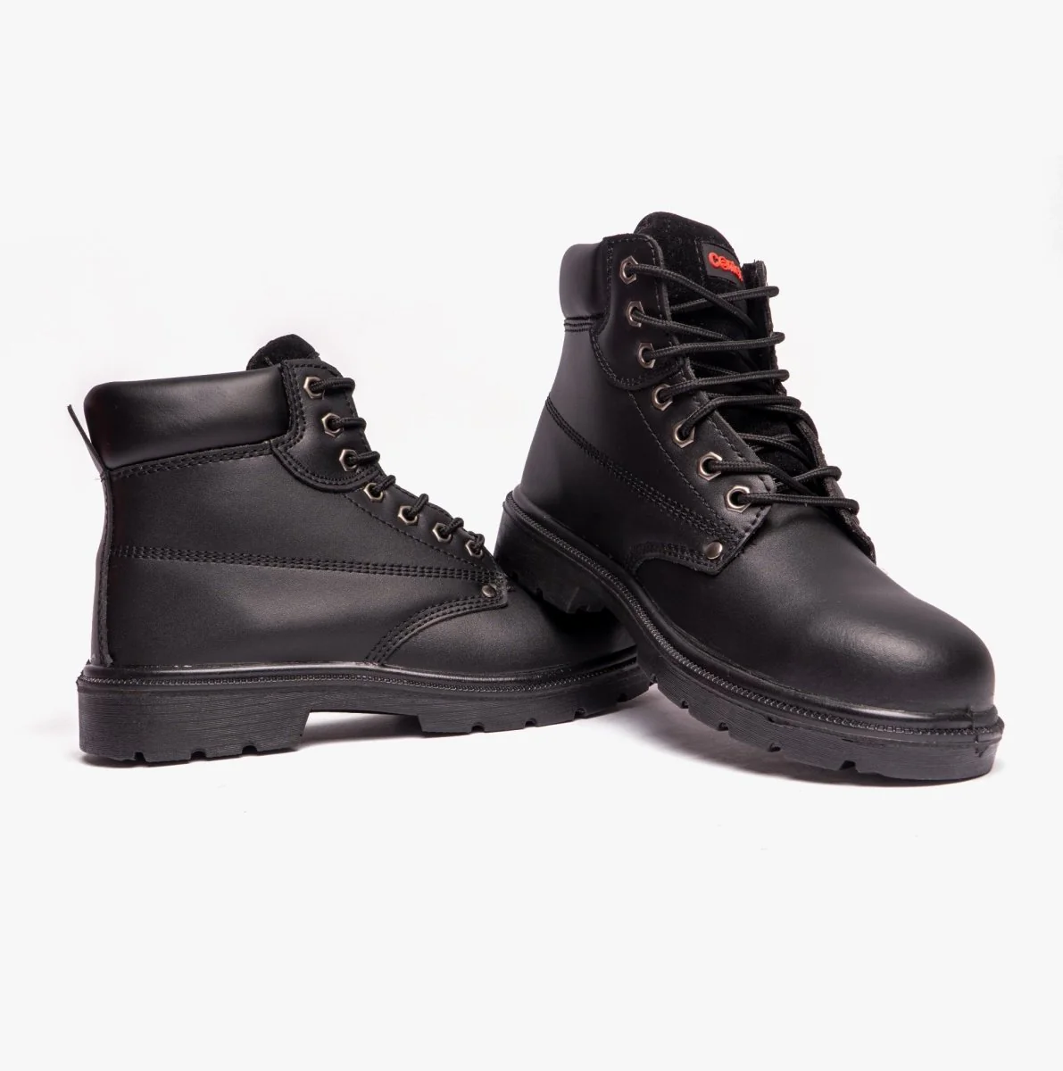 Centek FS331 Unisex Leather Safety Boots Black - Image 11