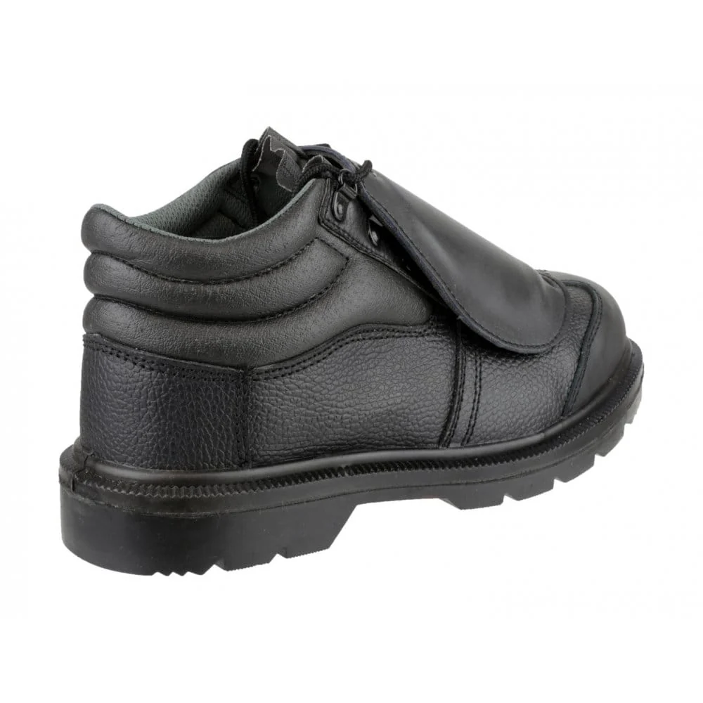 Centek FS333 METATARSAL Mens Leather Safety Boots Black - Image 3