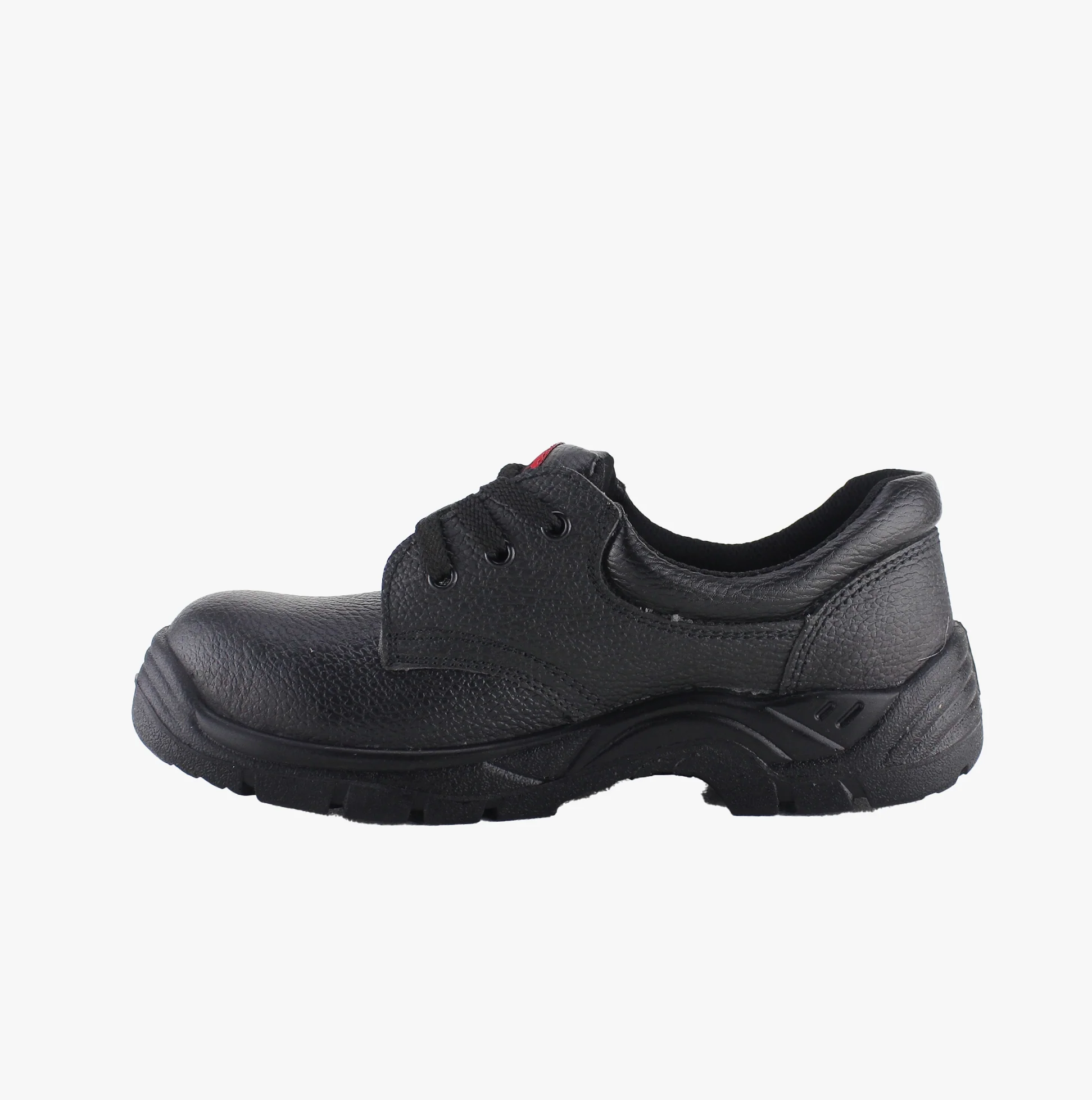 Centek FS337-A Unisex Leather Safety Shoes Black - Image 3