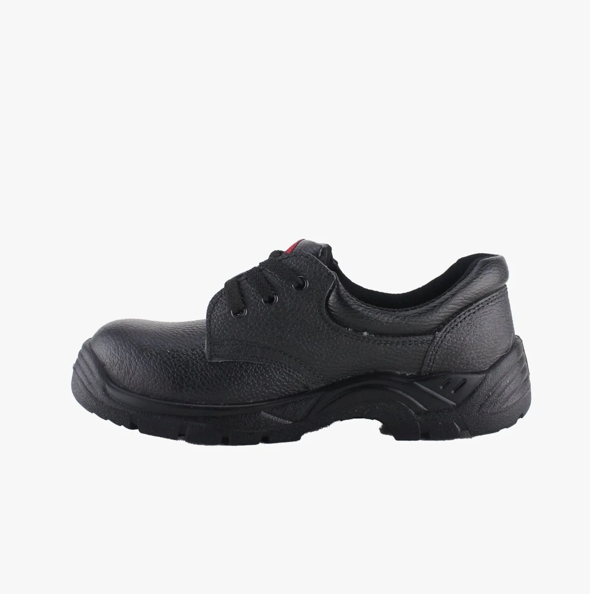 Centek FS337-A Unisex Leather Safety Shoes Black - Image 7