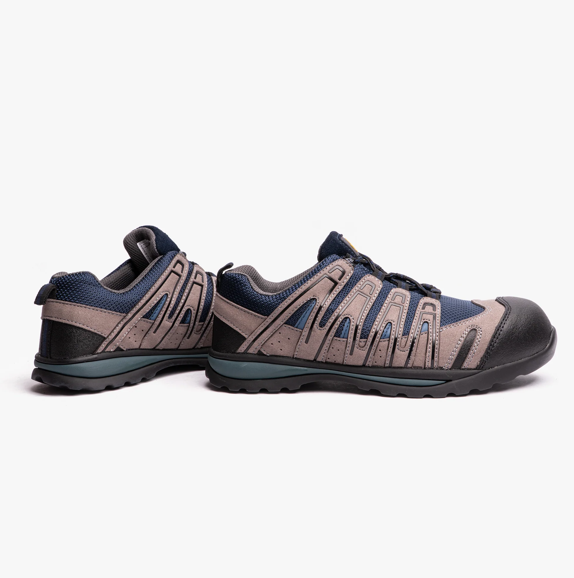 Amblers Safety FS34C Mens Safety Trainers Blue/Grey - Image 3