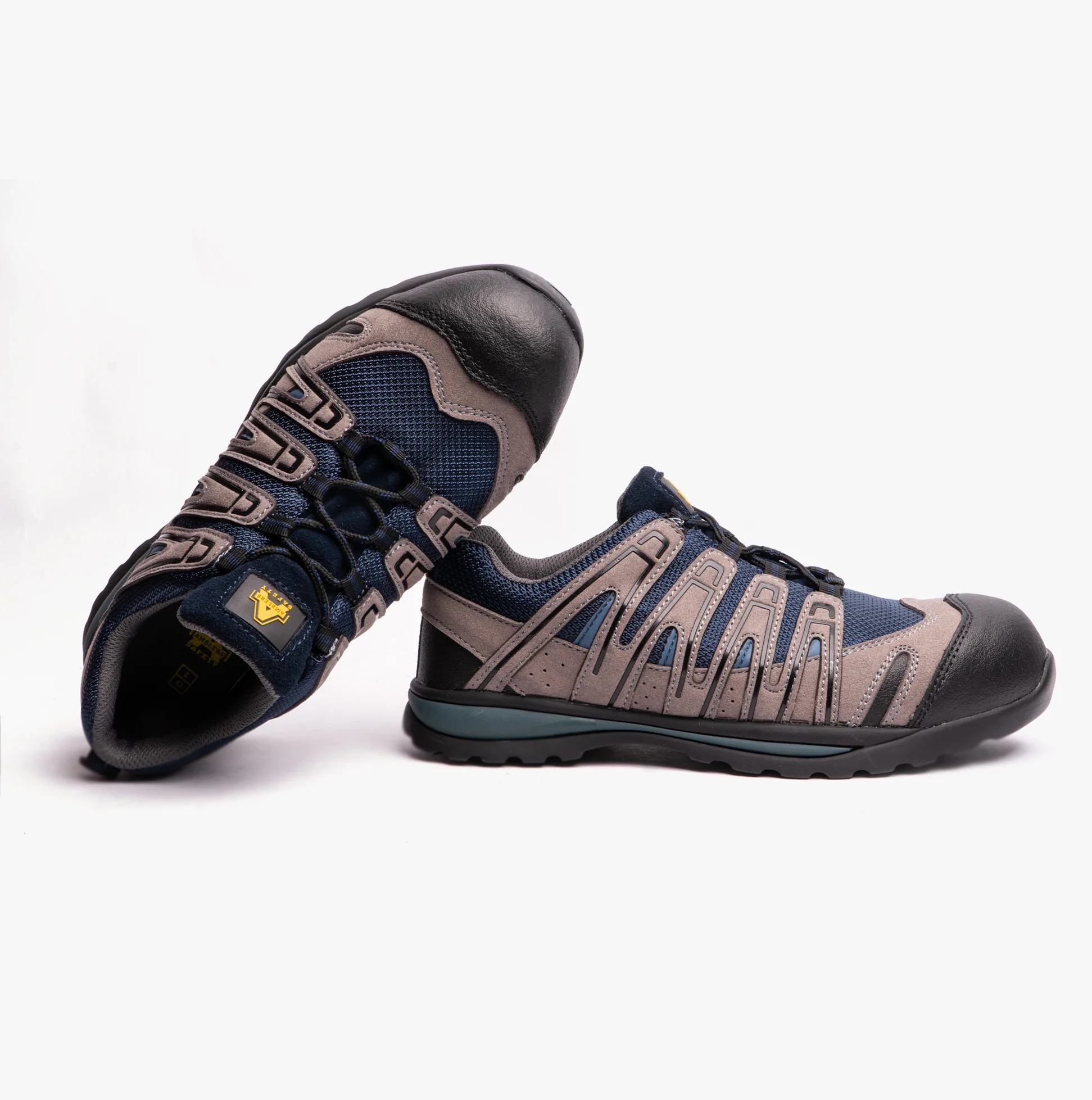 Amblers Safety FS34C Mens Safety Trainers Blue/Grey - Image 5