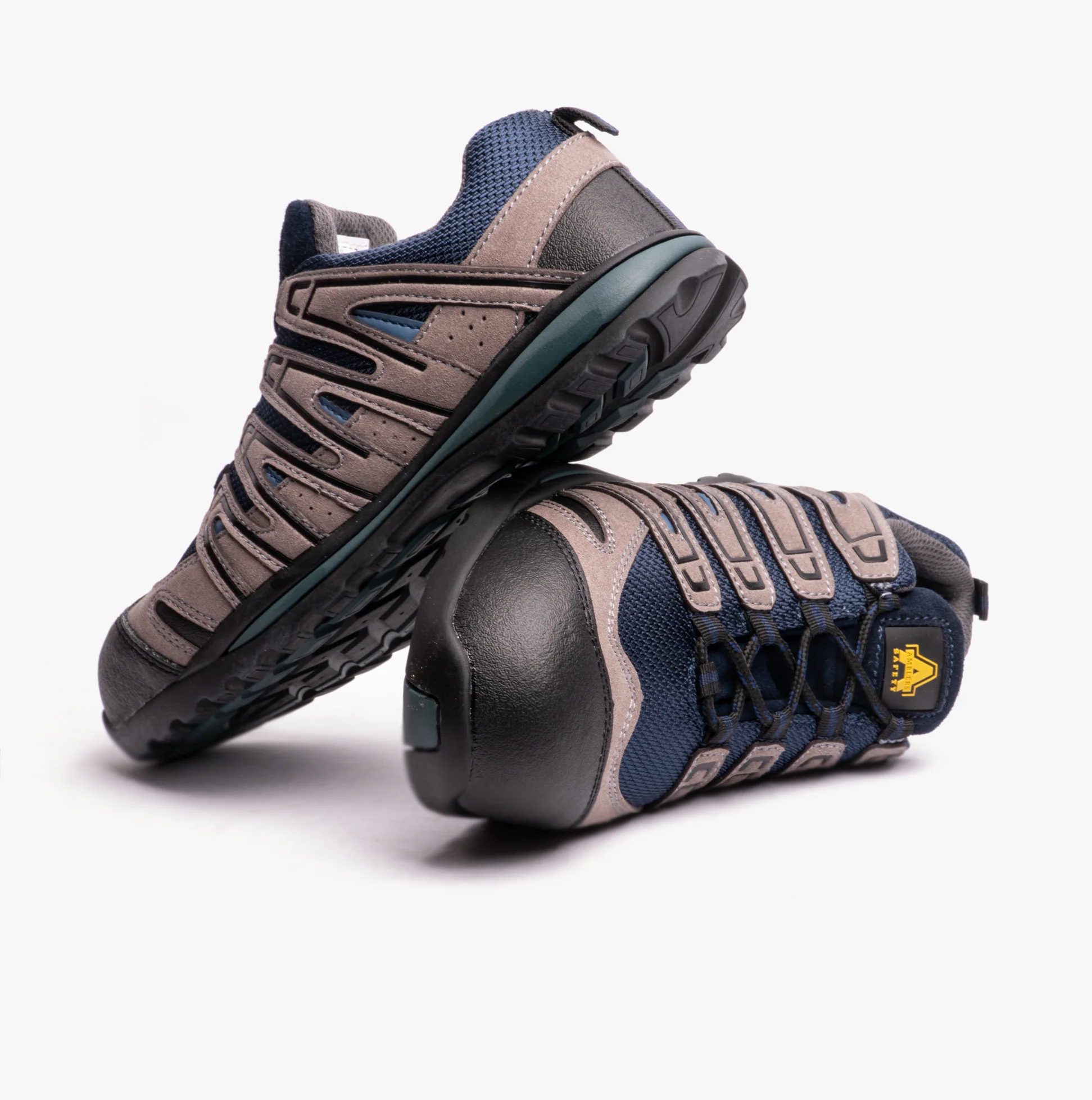 Amblers Safety FS34C Mens Safety Trainers Blue/Grey - Image 7