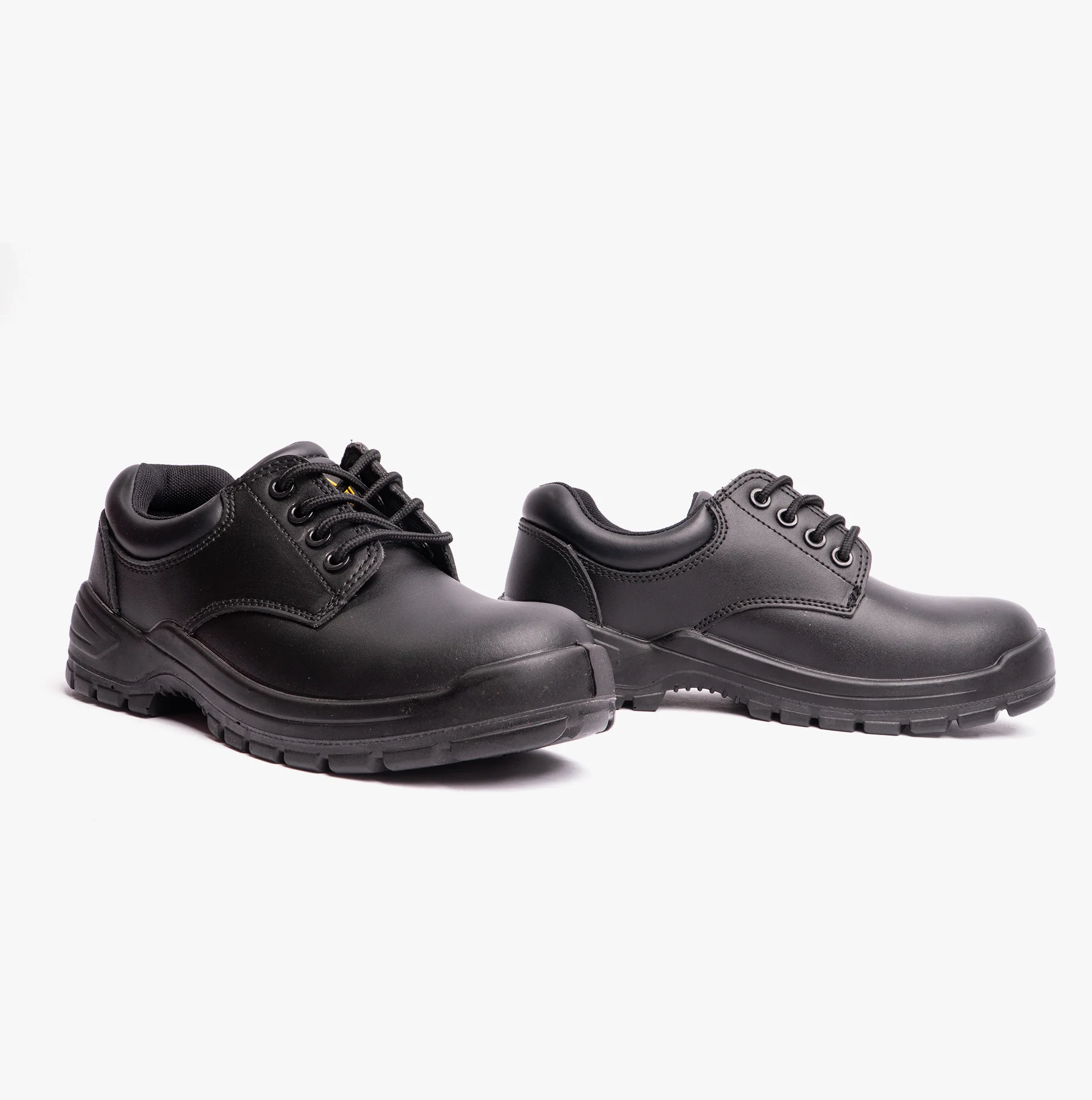 Amblers Safety FS38C Unisex Leather Safety Shoes Black - Image 2