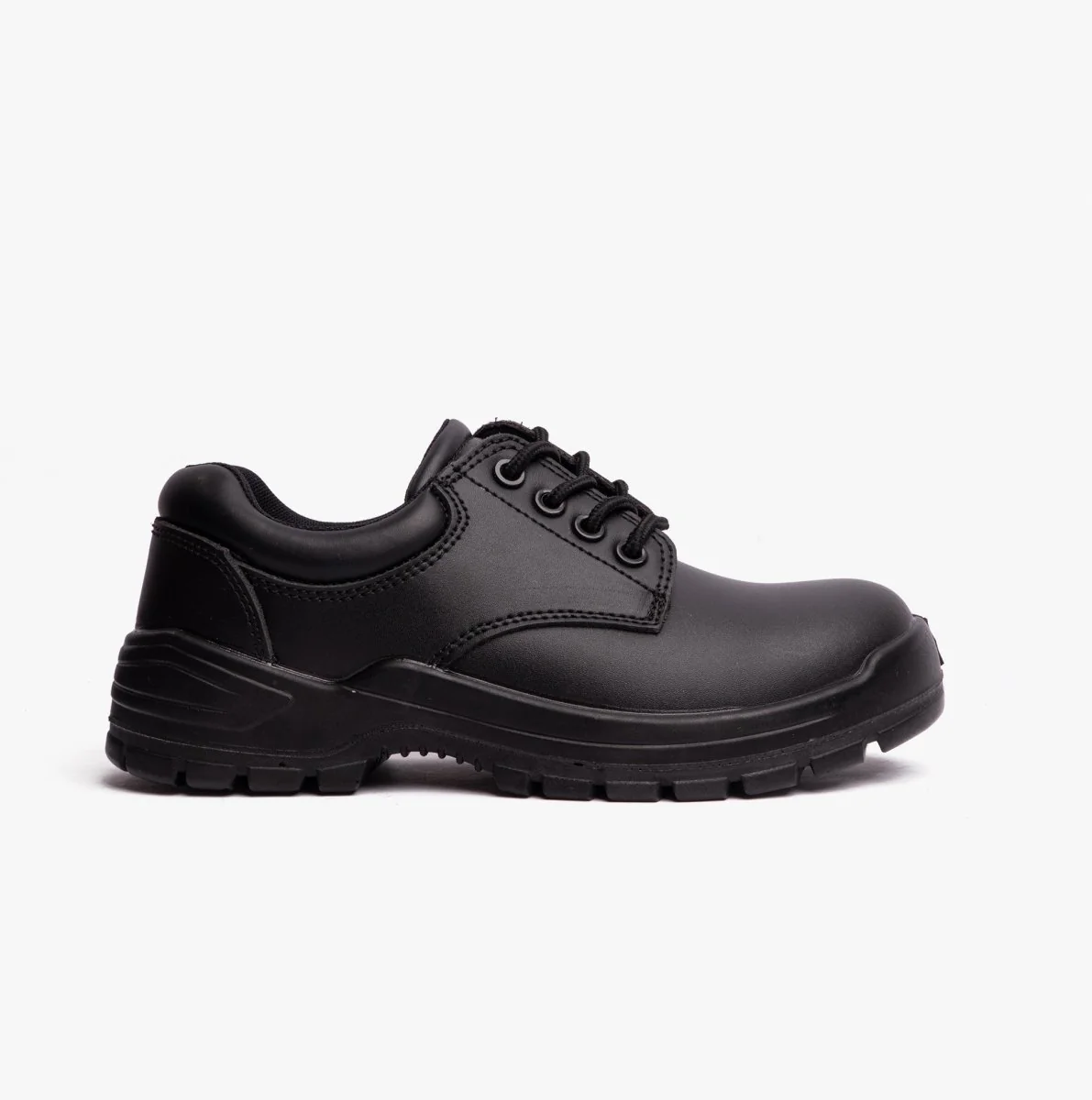 Amblers Safety FS38C Unisex Leather Safety Shoes Black - Image 6