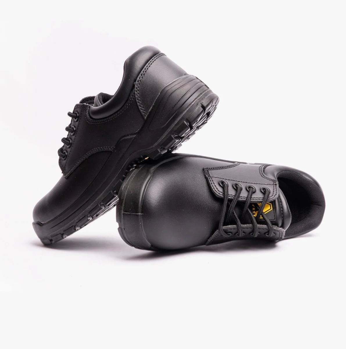 Amblers Safety FS38C Unisex Leather Safety Shoes Black - Image 8