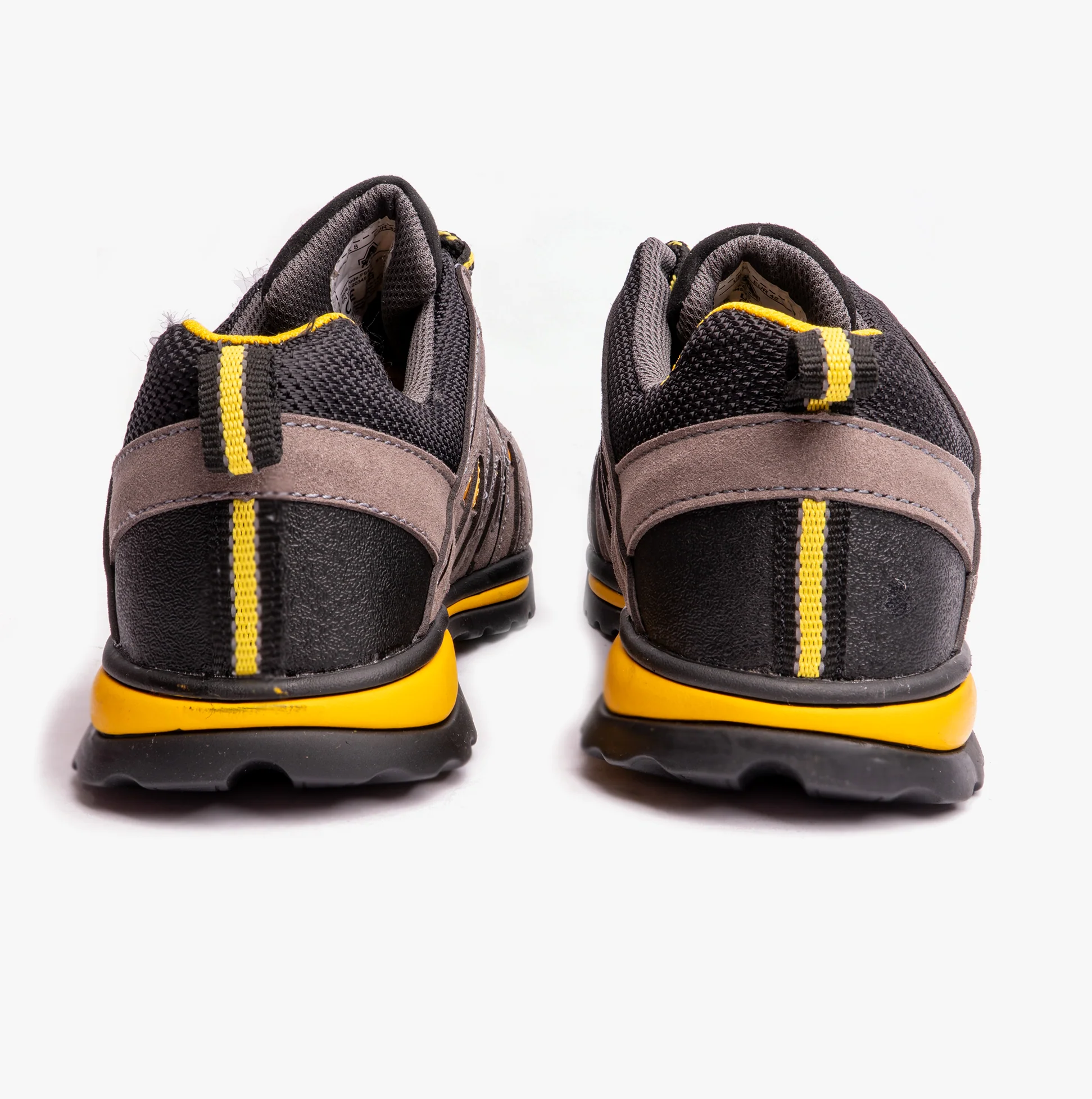 Amblers Safety FS42C Unisex Safety Trainers Black/Yellow - Image 4