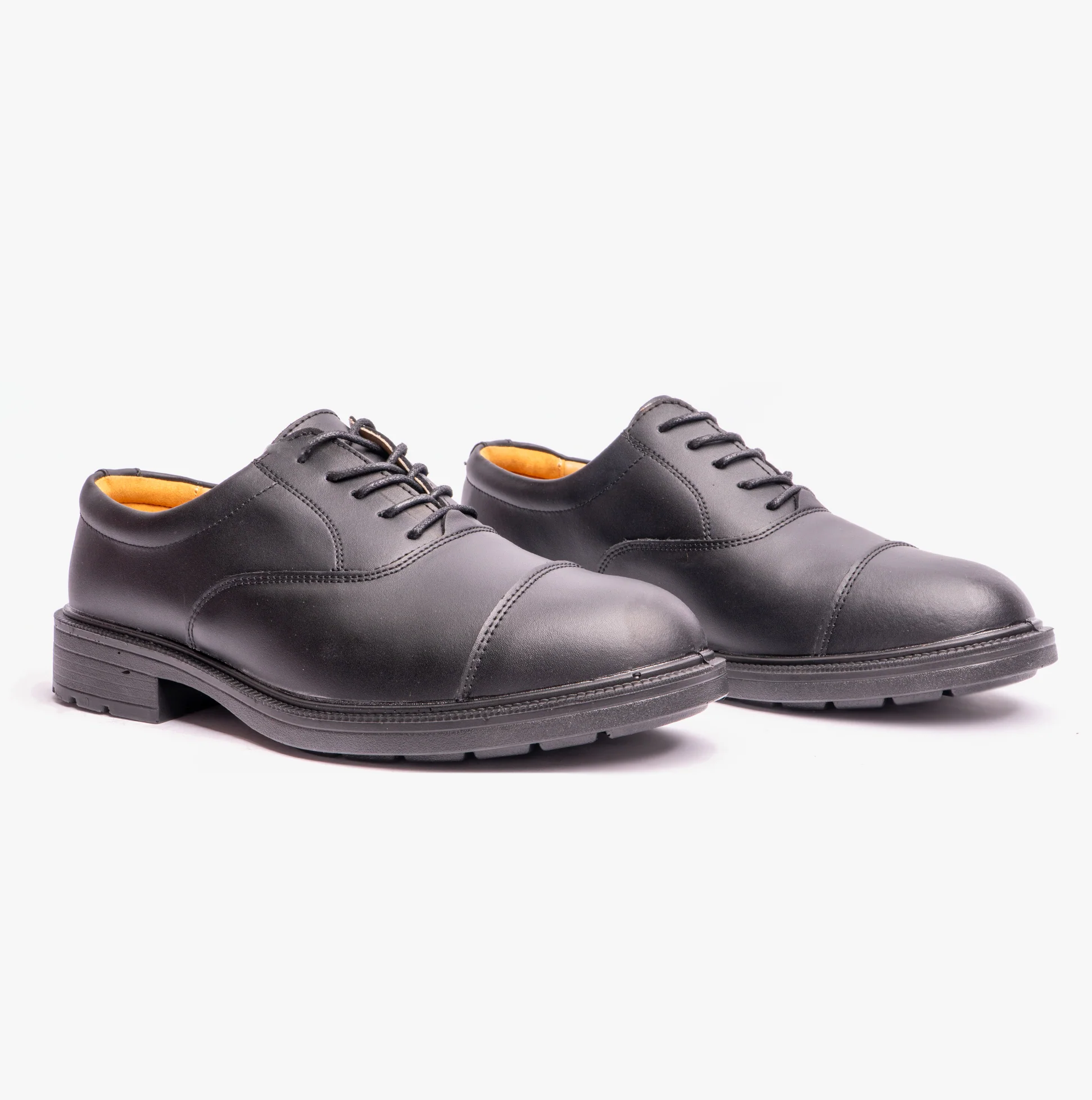 Amblers Safety FS43 Mens Leather Safety Shoes Black - Image 2