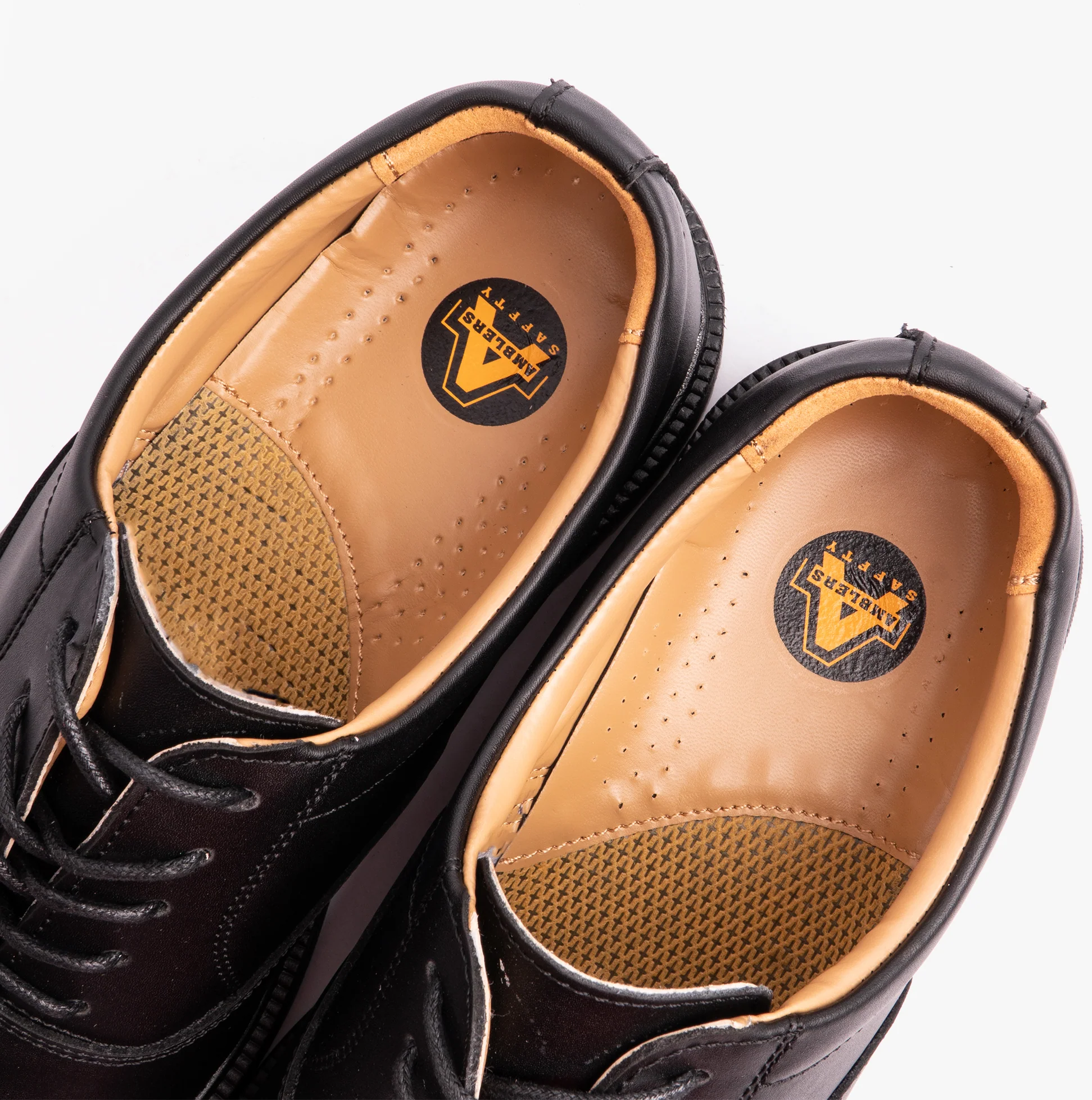 Amblers Safety FS43 Mens Leather Safety Shoes Black - Image 5