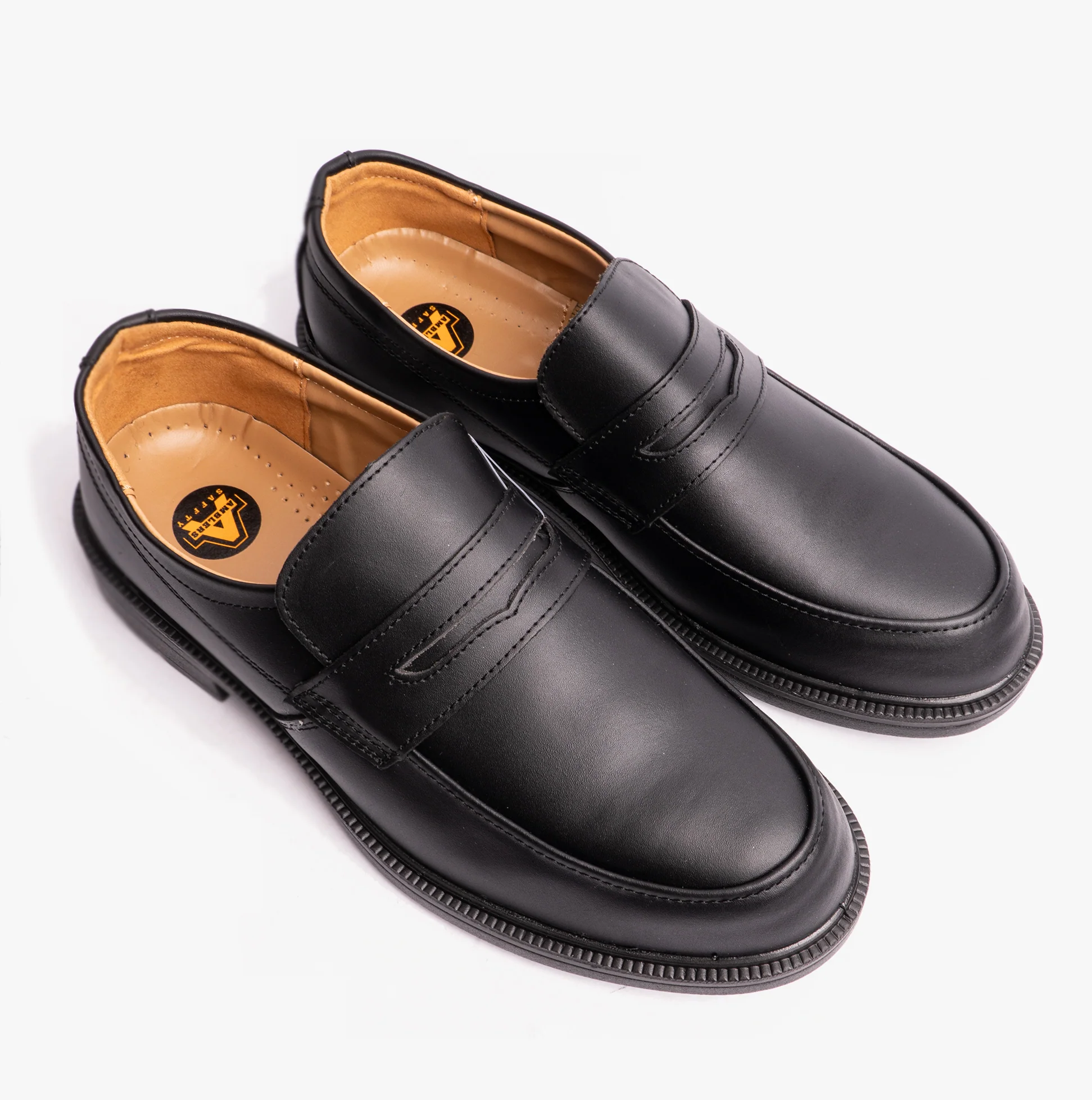 Amblers Safety FS46 Mens Leather Safety Shoes Black - Image 3