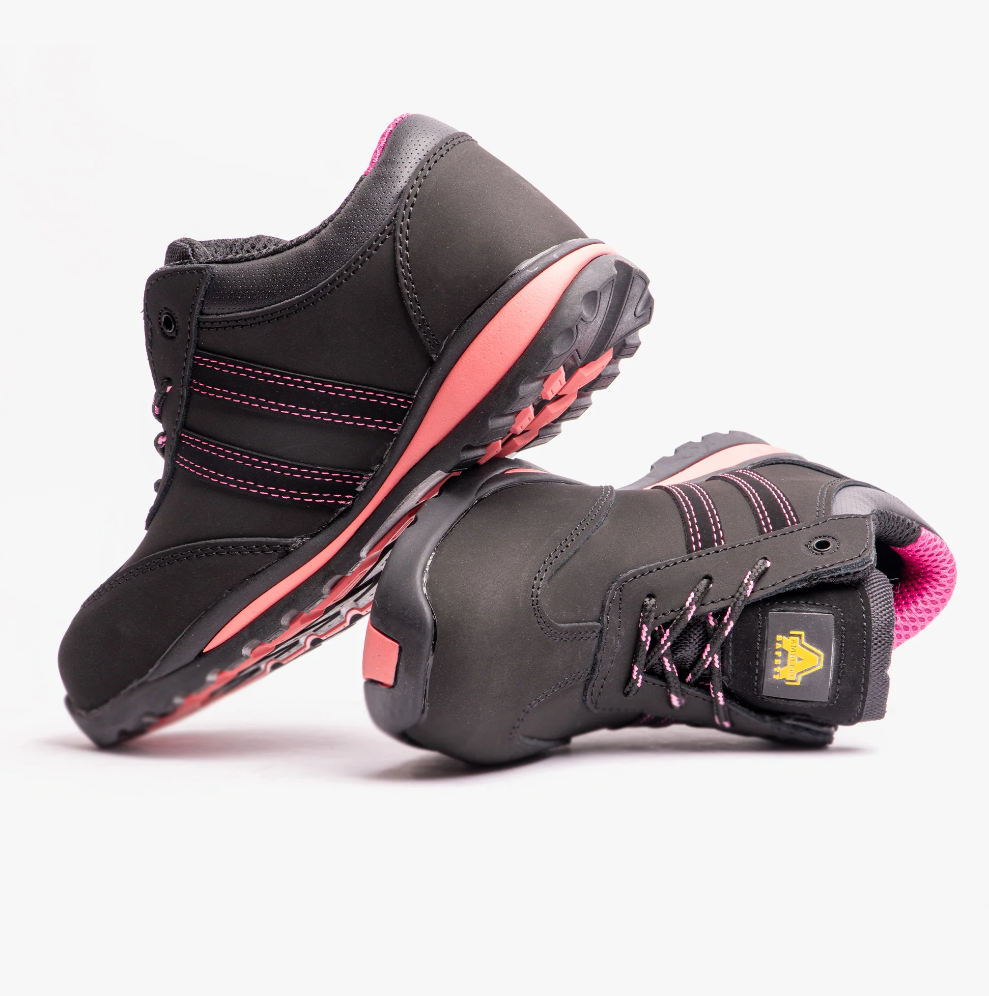 Amblers Safety FS47 Womens Leather Safety Trainers Black - Image 4