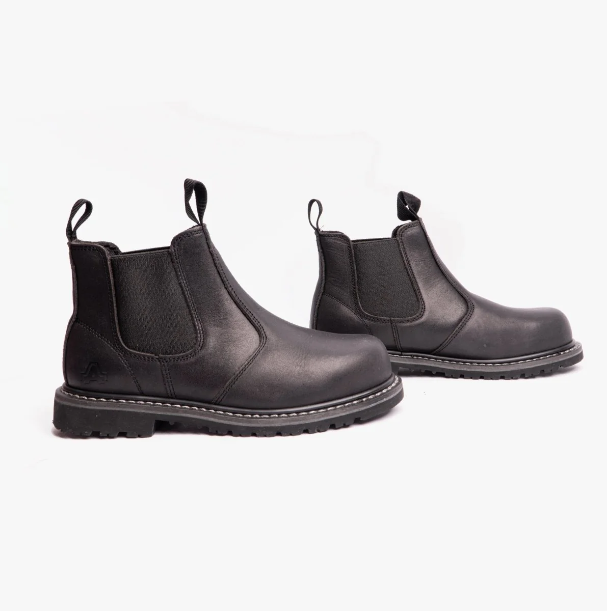 Amblers Safety FS5 Unisex Leather Safety Boots Black - Image 9