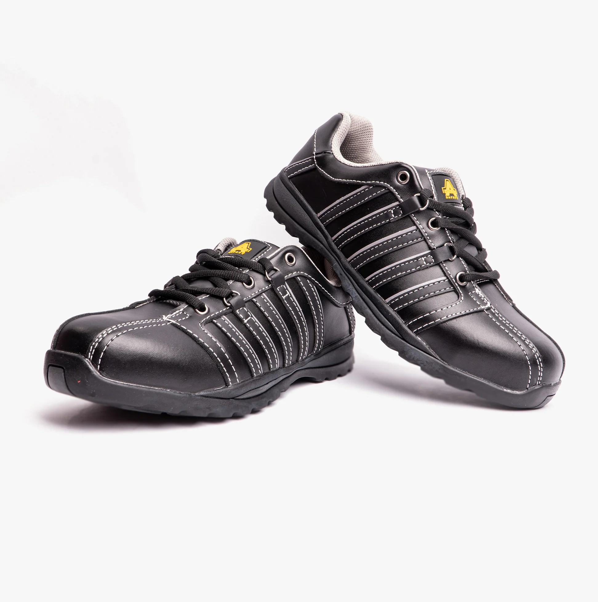 Amblers Safety FS50 Unisex Safety Trainers Black - Image 4