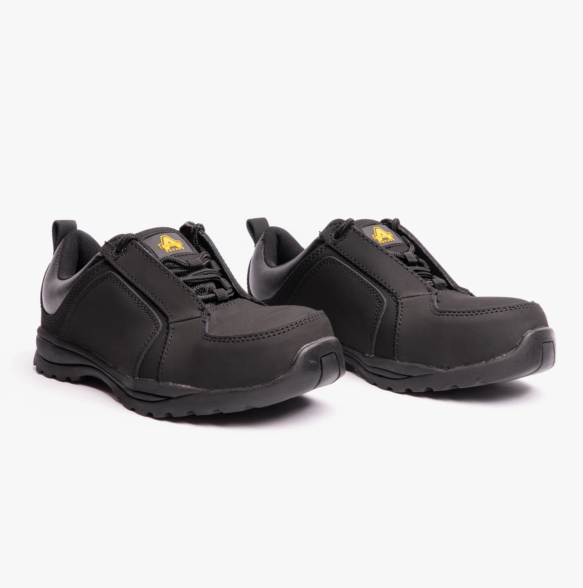 Amblers Safety FS59C Womens Leather Safety Trainers Black - Image 2