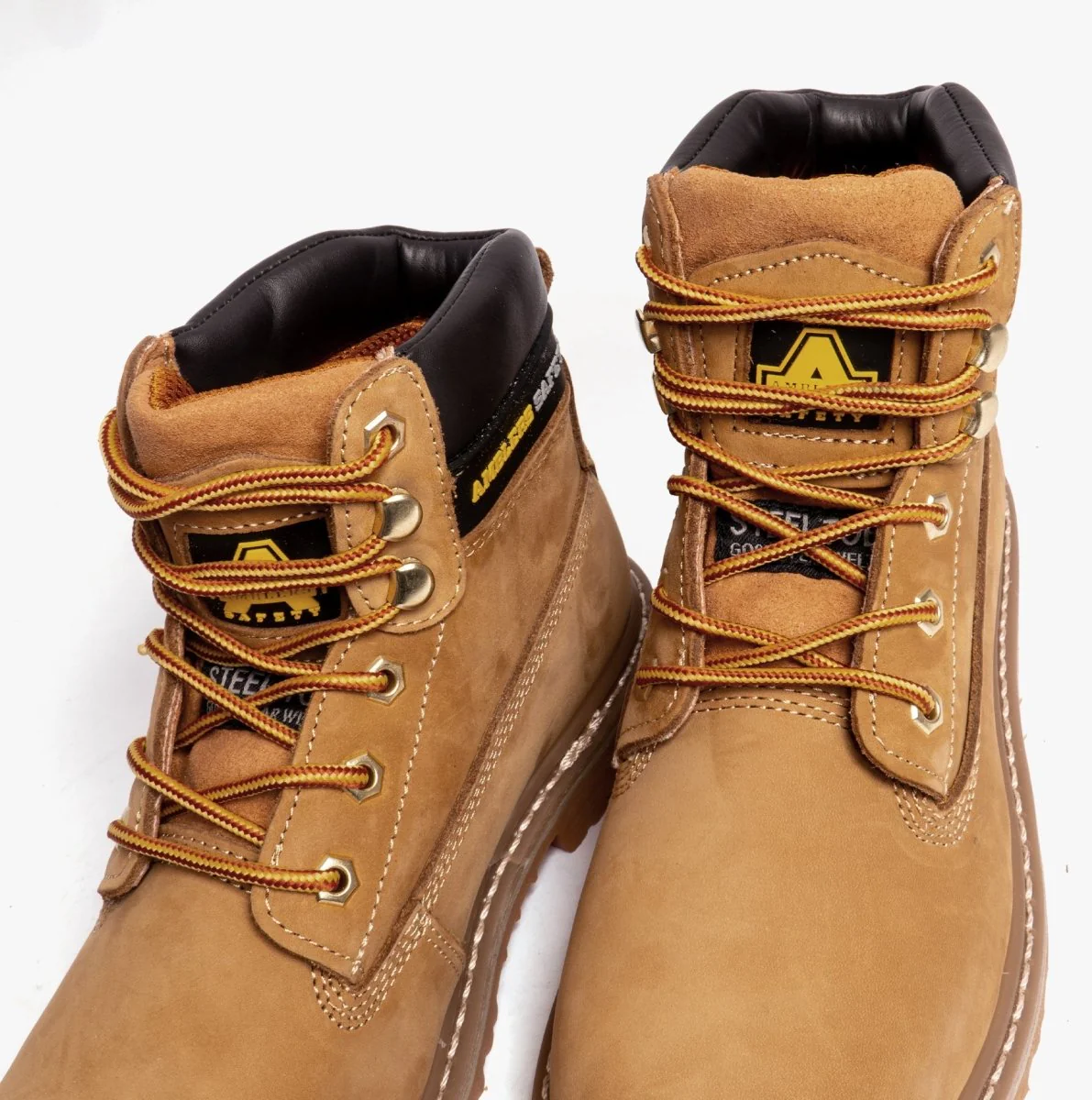 Amblers Safety FS7 Unisex Safety Boots Honey - Image 12