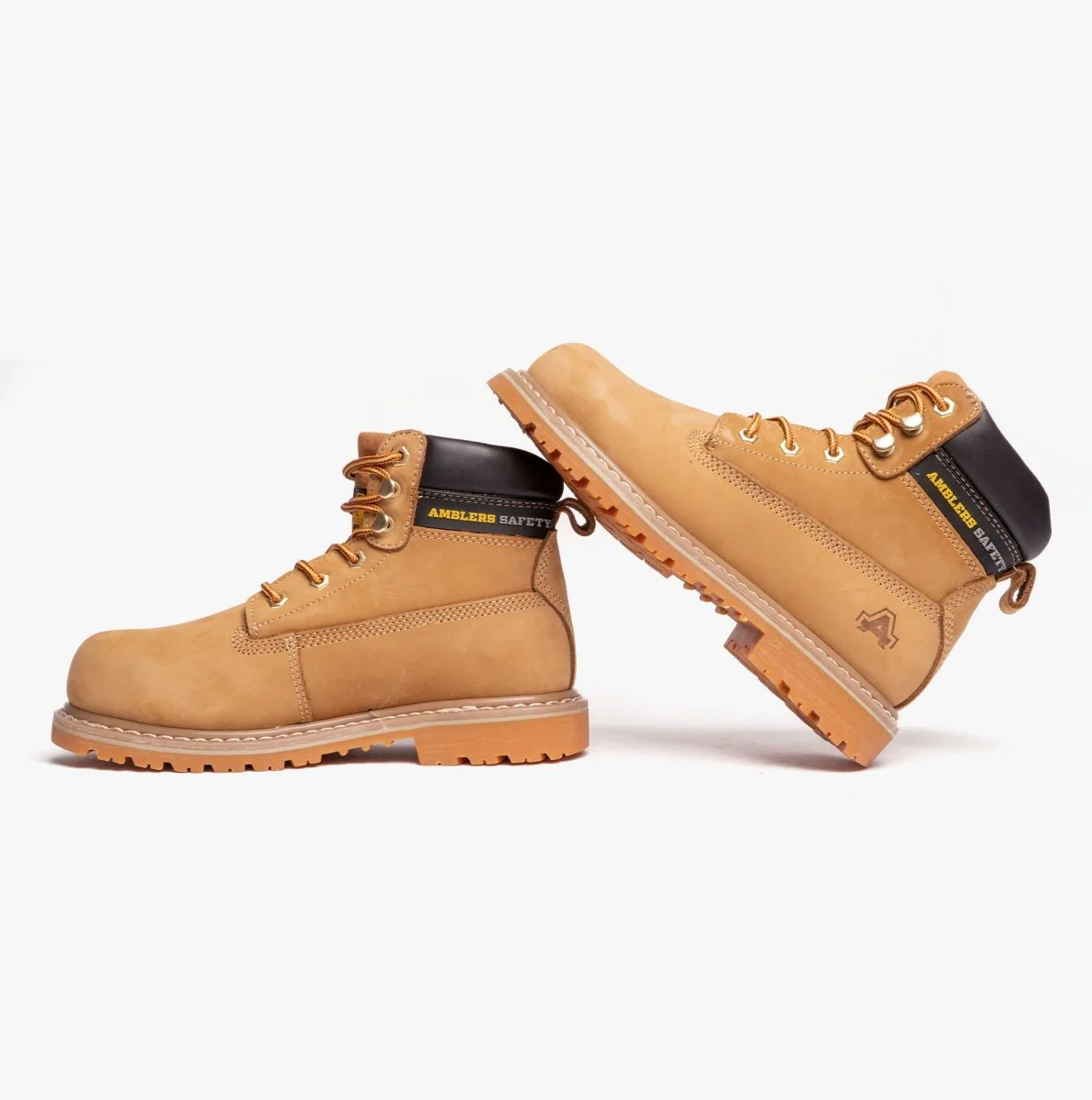Amblers Safety FS7 Unisex Safety Boots Honey - Image 13