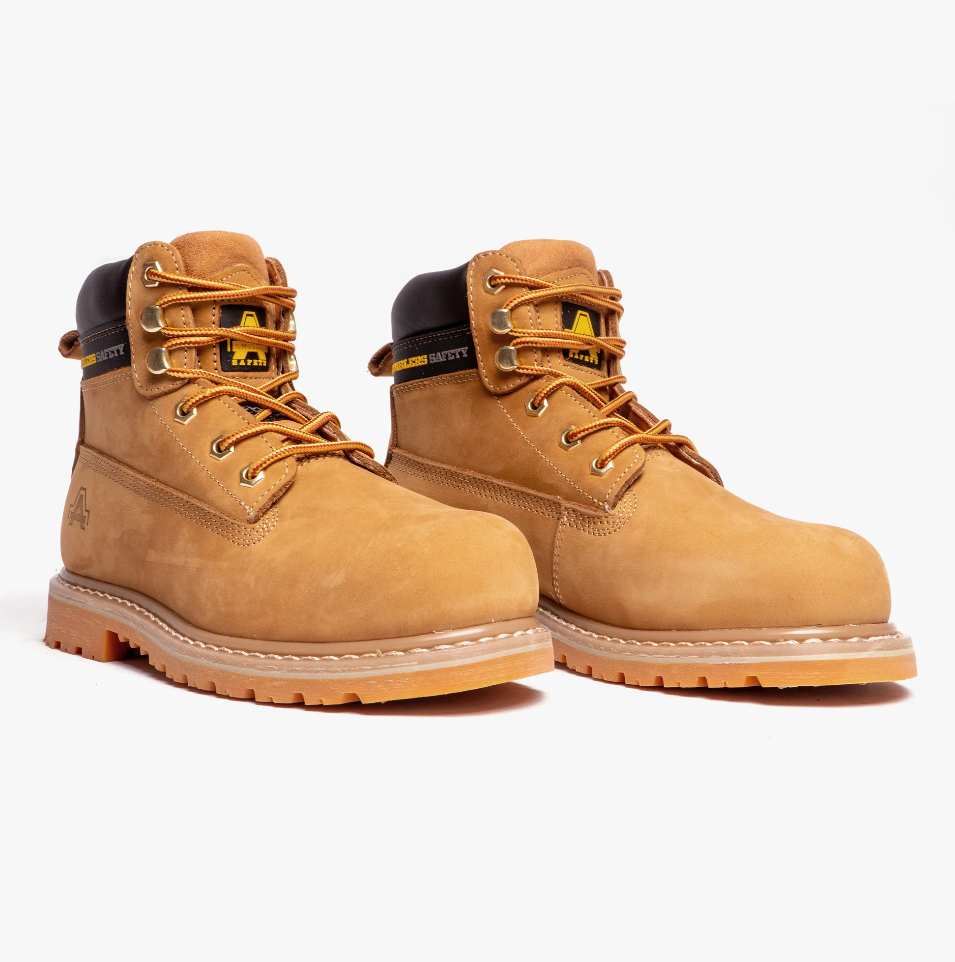 Amblers Safety FS7 Unisex Safety Boots Honey - Image 4