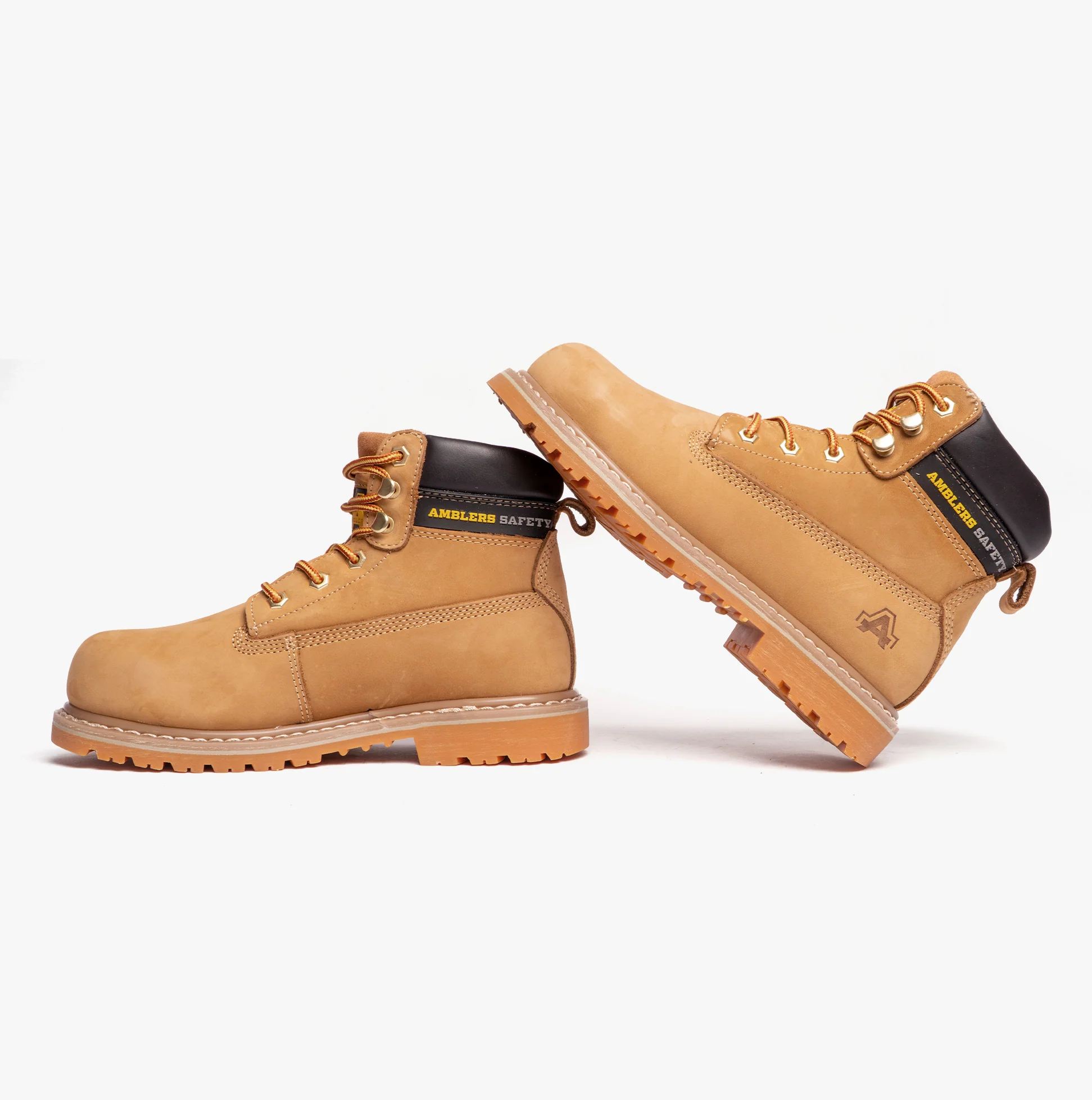 Amblers Safety FS7 Unisex Safety Boots Honey - Image 6