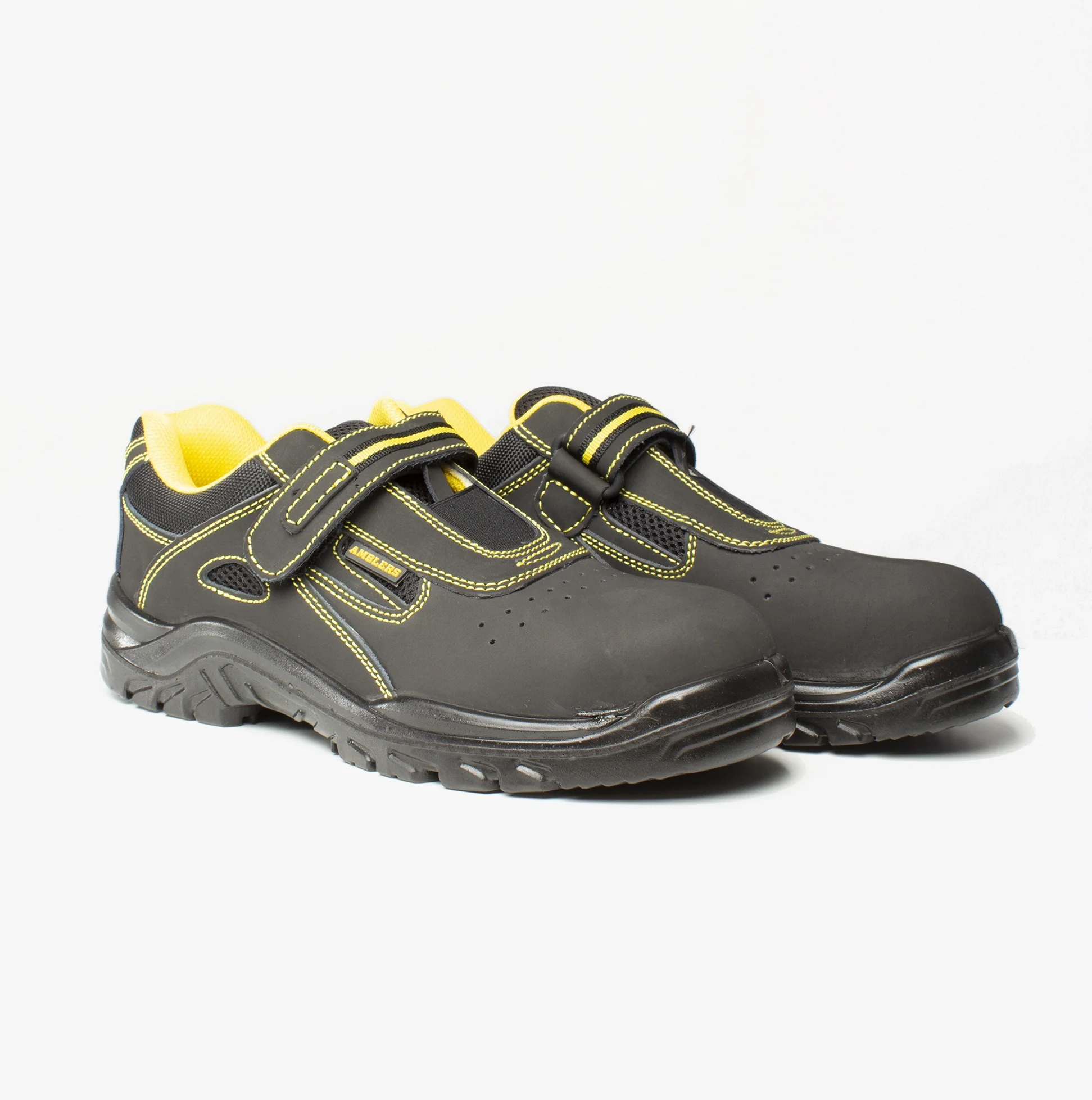 Amblers Safety FS77 Unisex Safety Trainers Black - Image 2