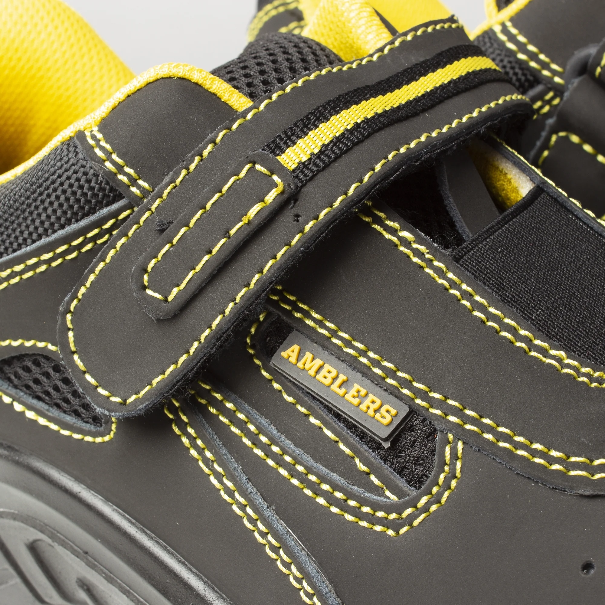 Amblers Safety FS77 Unisex Safety Trainers Black - Image 6