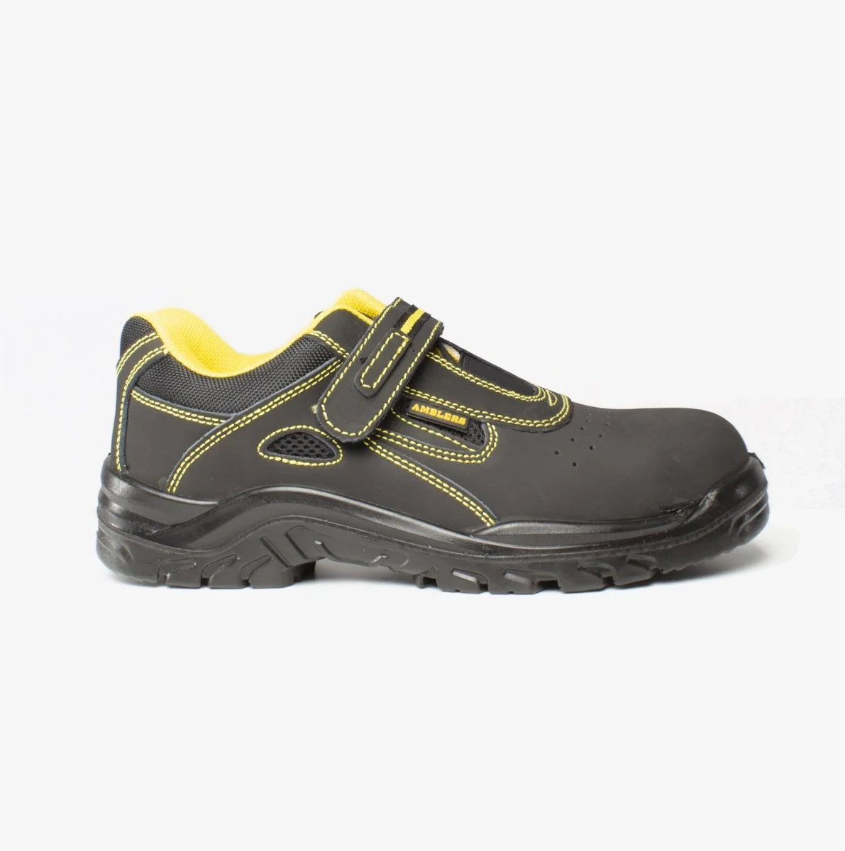 Amblers Safety FS77 Unisex Safety Trainers Black - Image 8