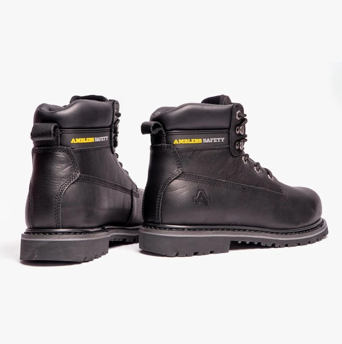 Amblers Safety FS9 Unisex Leather Safety Boots Black - Image 10