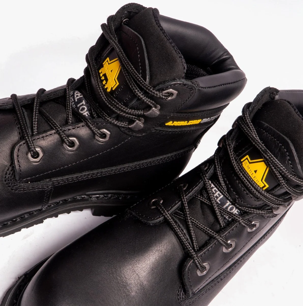 Amblers Safety FS9 Unisex Leather Safety Boots Black - Image 11