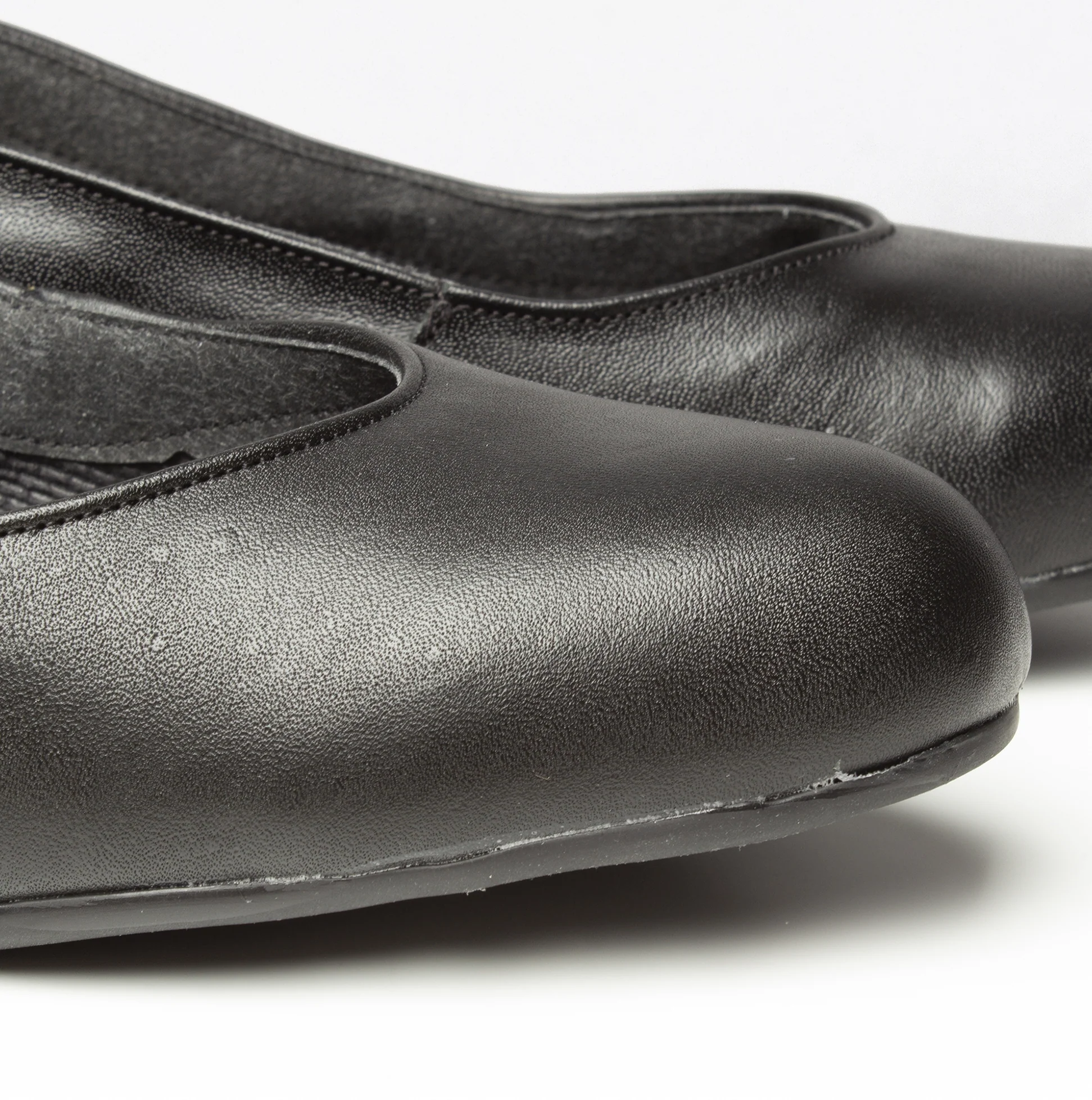 Amblers Safety FS96 Womens Leather Safety Court Shoes Black - Image 5