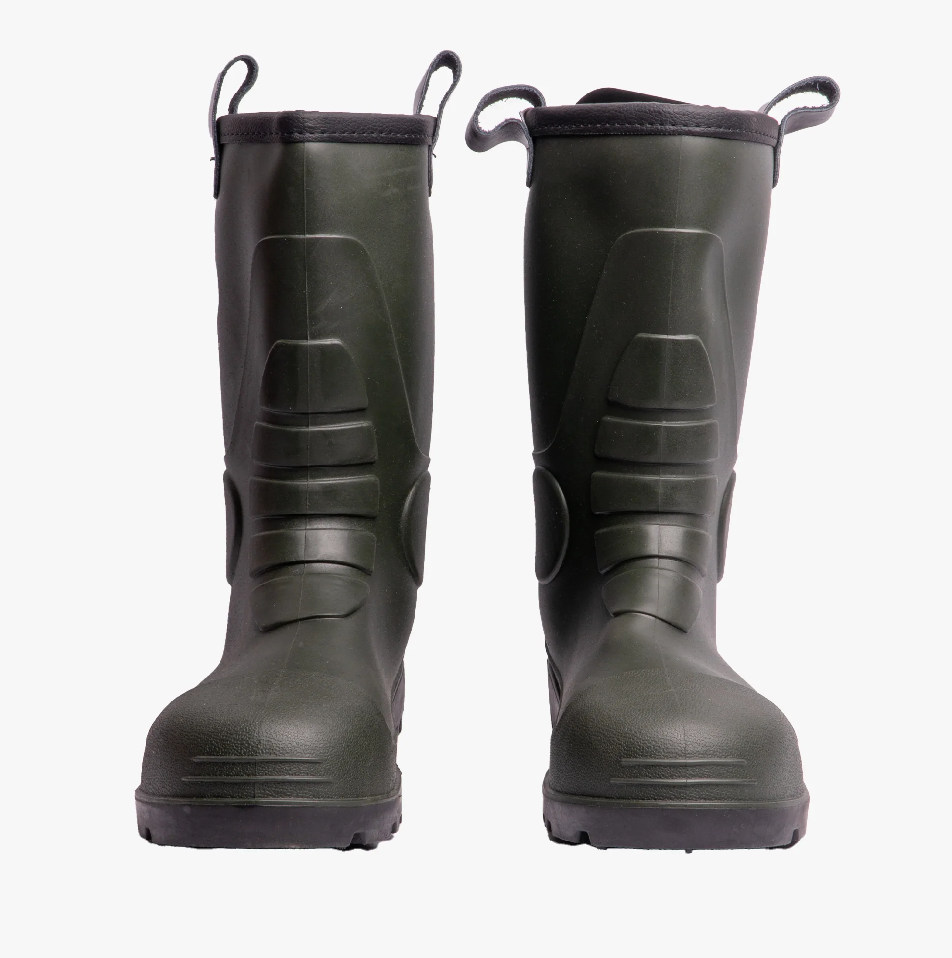 Amblers Safety FS97 Unisex Safety Rigger Wellington Boots Green - Image 3