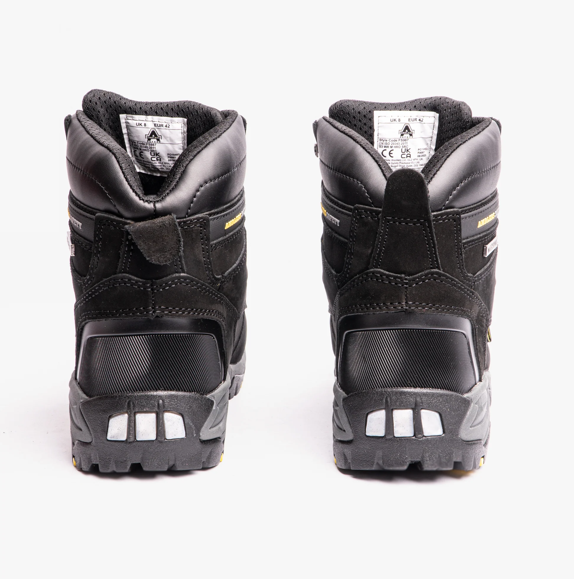 Amblers Safety FS987 Mens Leather Safety Boots Black - Image 2