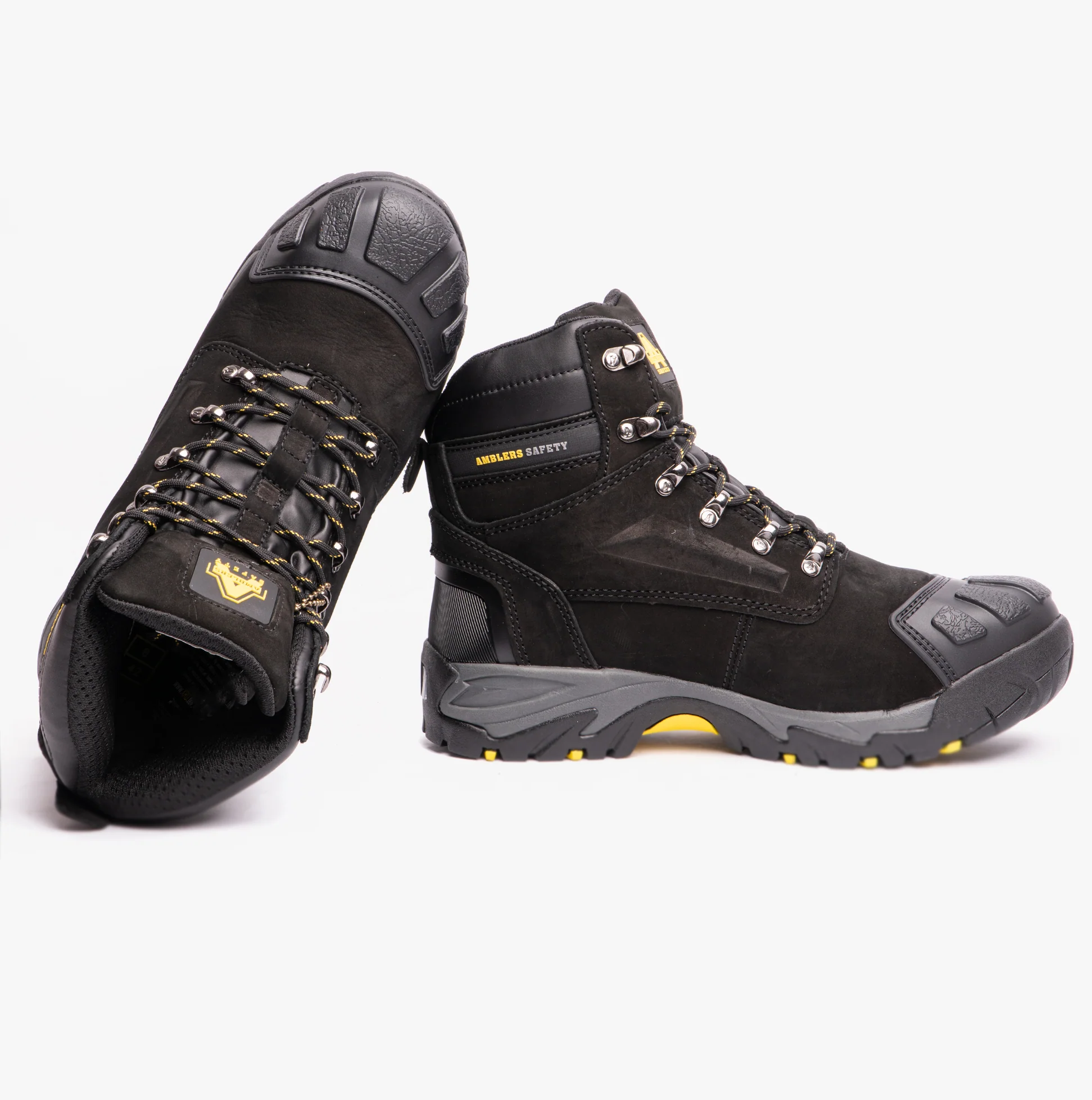 Amblers Safety FS987 Mens Leather Safety Boots Black - Image 4