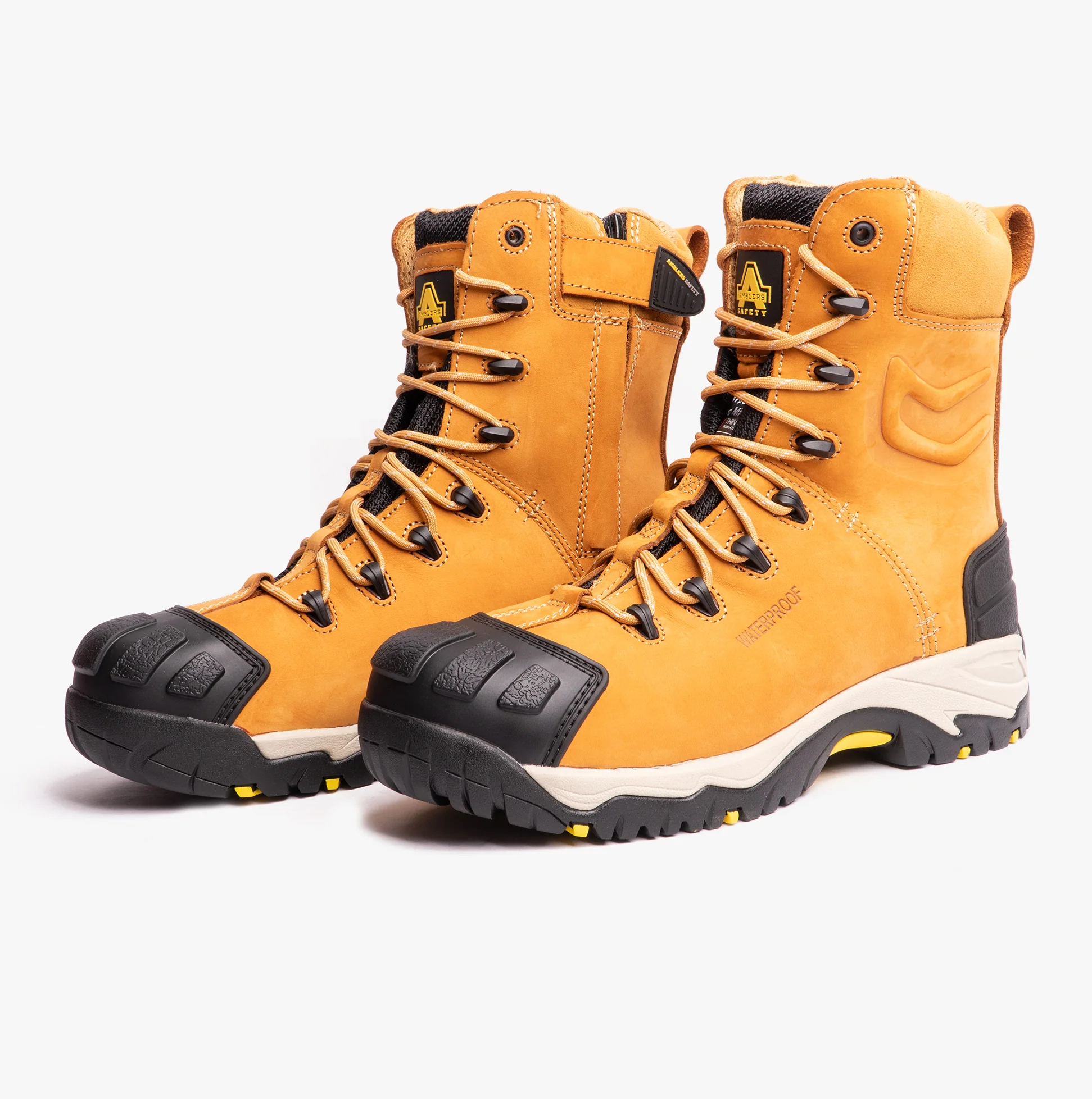 Amblers Safety FS998 Mens Leather Safety Boots Honey - Image 5