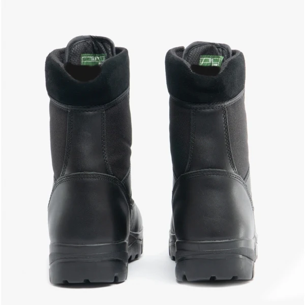 Grafters G-FORCE Unisex Non-Safety Combat Boots Black - Image 4