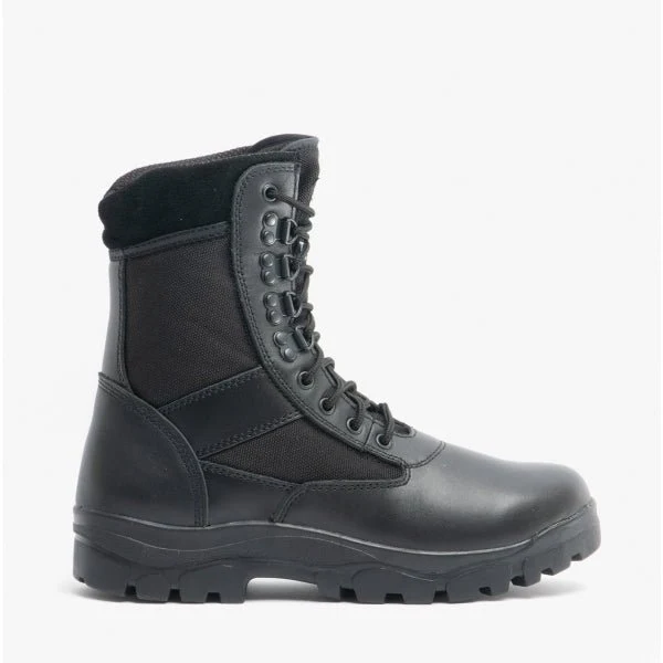Grafters G-FORCE Unisex Non-Safety Combat Boots Black - Image 7