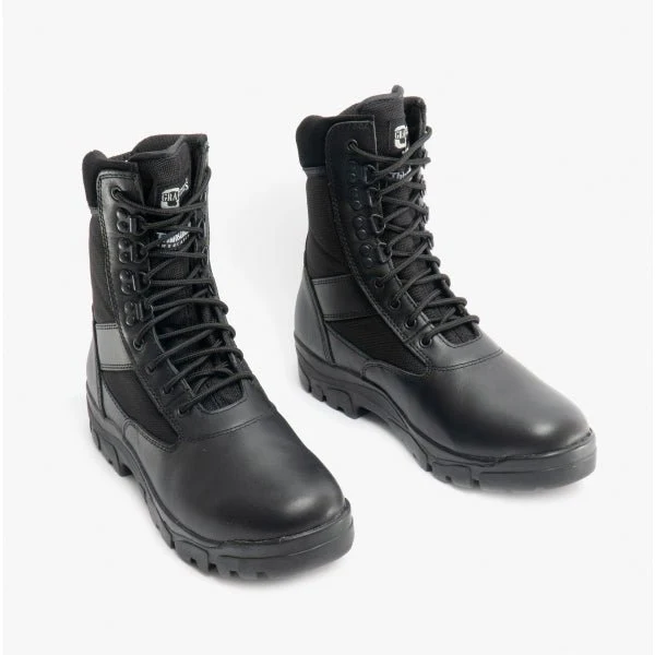 Grafters G-FORCE Unisex Non-Safety Combat Boots Black - Image 8