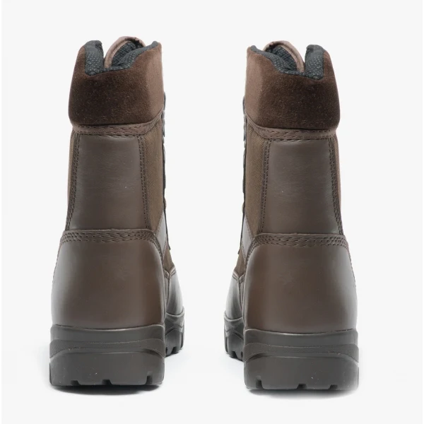 Grafters G-FORCE Unisex Non-Safety Combat Boots Brown - Image 5