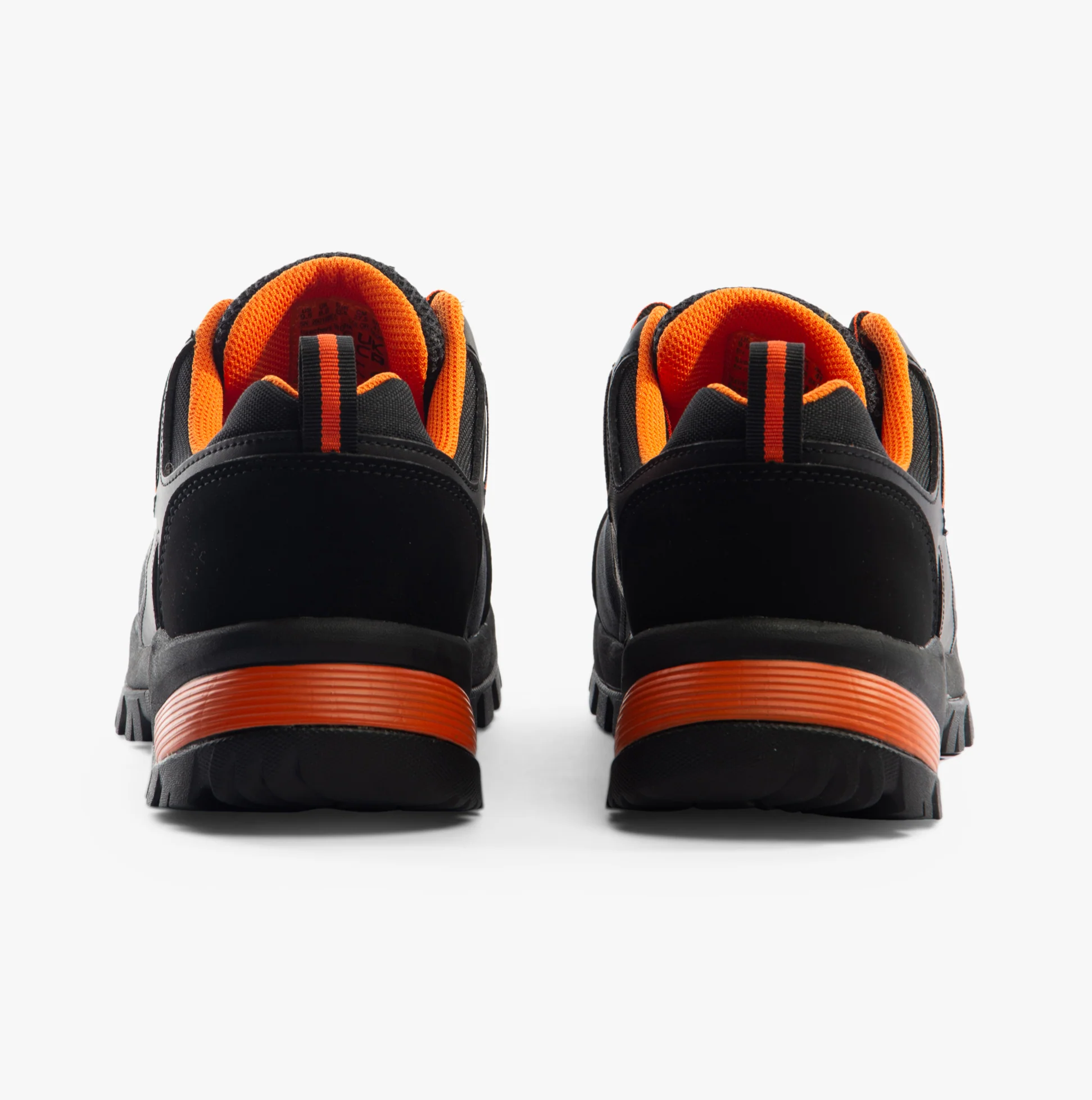 Skechers Work 200188EC GATLON Mens Safety Trainers Black/Orange - Image 4