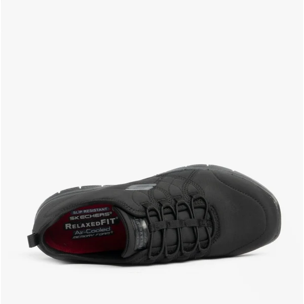 Skechers Work 77211EC GHENTER - SRELT SR Womens Occupational Trainers Black - Image 4