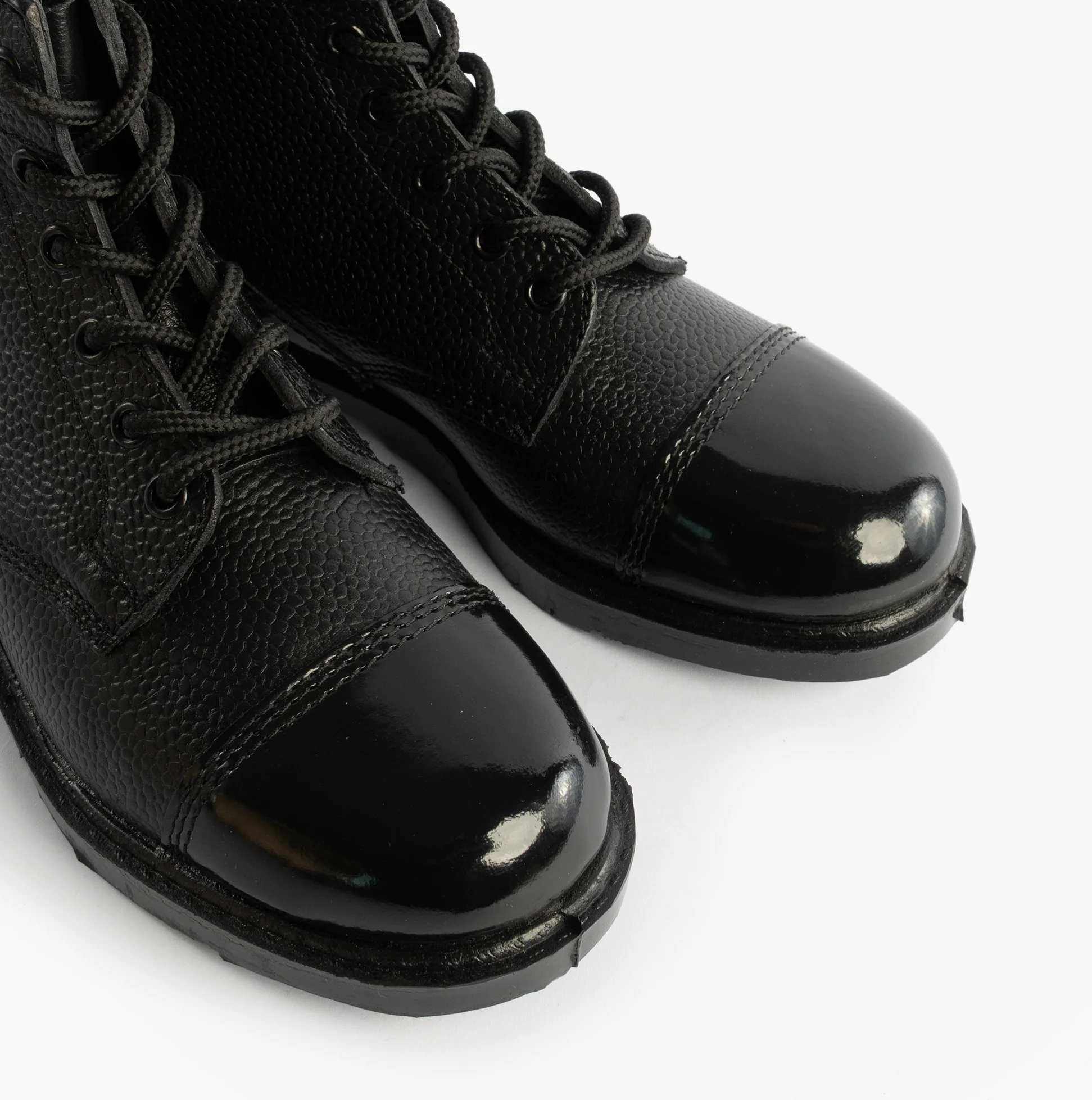 Grafters M166A Unisex Adults Military Boots Black - Image 4
