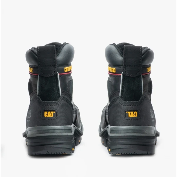 CAT GRAVEL 6" Mens Leather Safety Boots Black - Image 5