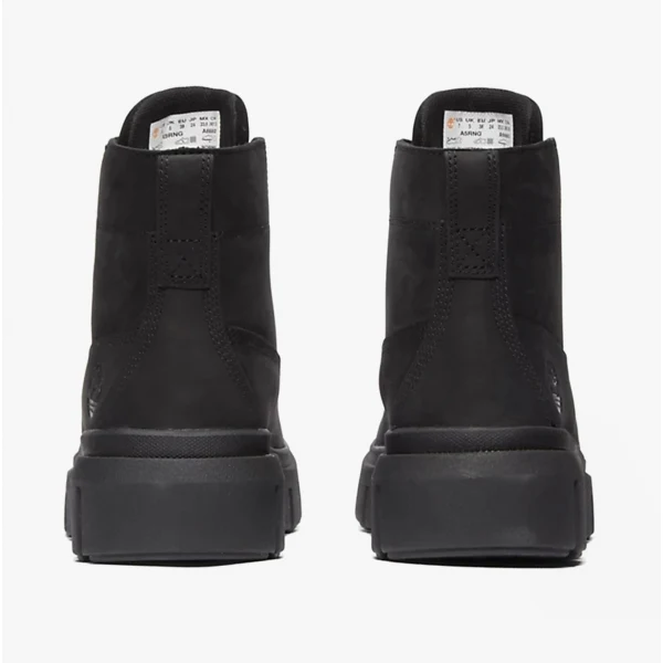 Timberland GREYFIELD Womens Leather Boots Black Nubuck - Image 4