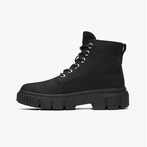 Timberland GREYFIELD Womens Leather Boots Black Nubuck - Image 5