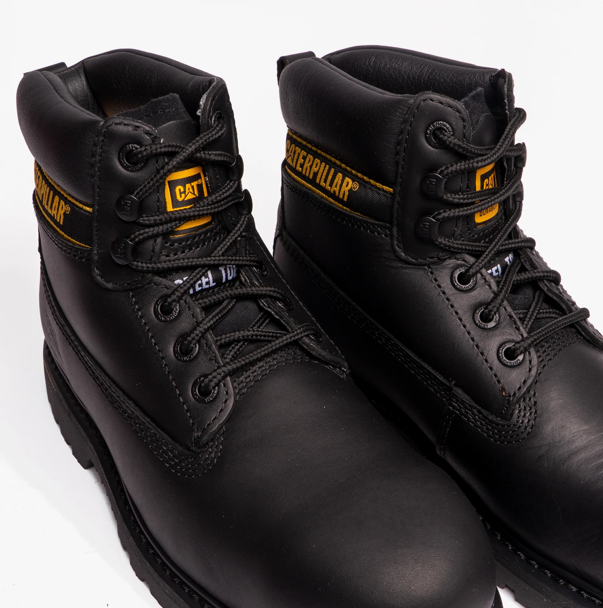 CAT HOLTON Mens Safety Boots Black - Image 5