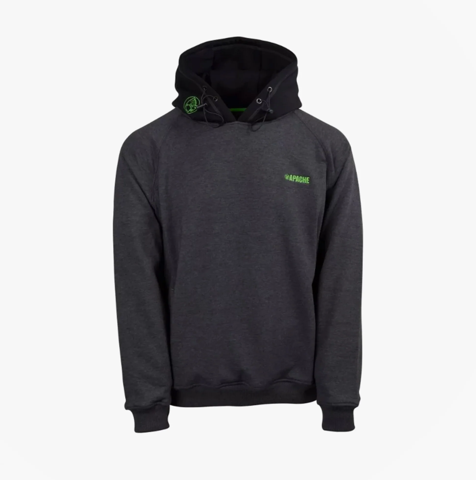 Apache KINGSTON Mens Hoody Grey Black - Image 4
