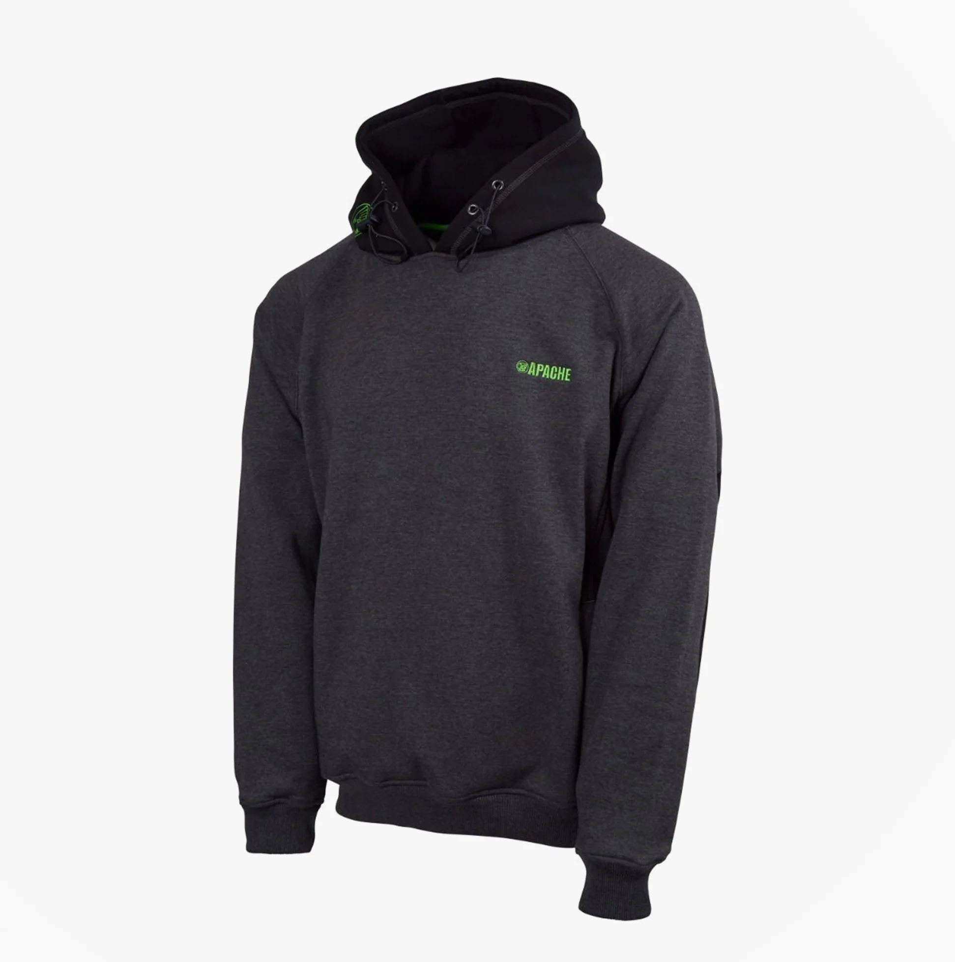 Apache KINGSTON Mens Hoody Grey Black - Image 5