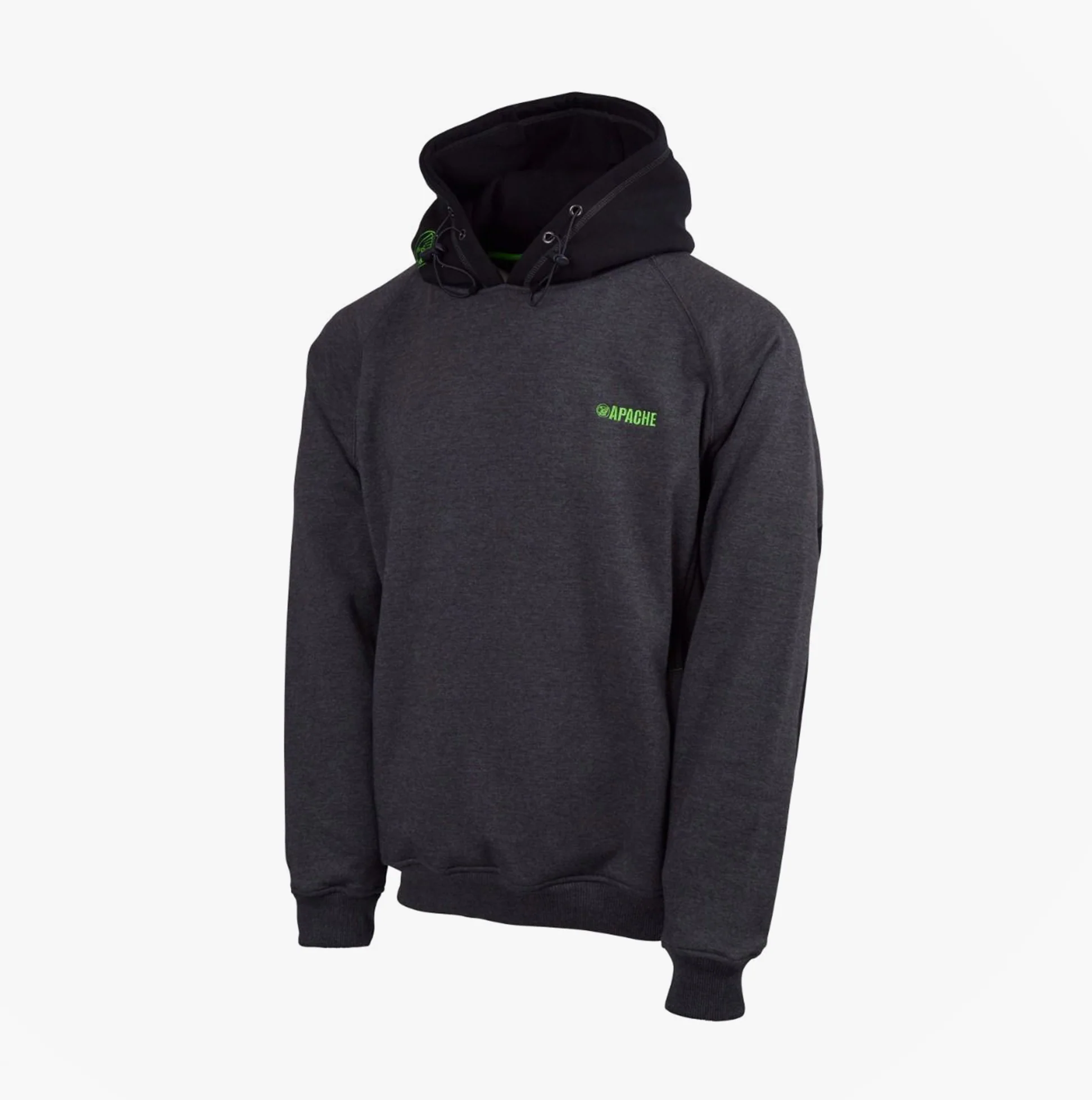 Apache KINGSTON Mens Hoody Grey Black - Image 6