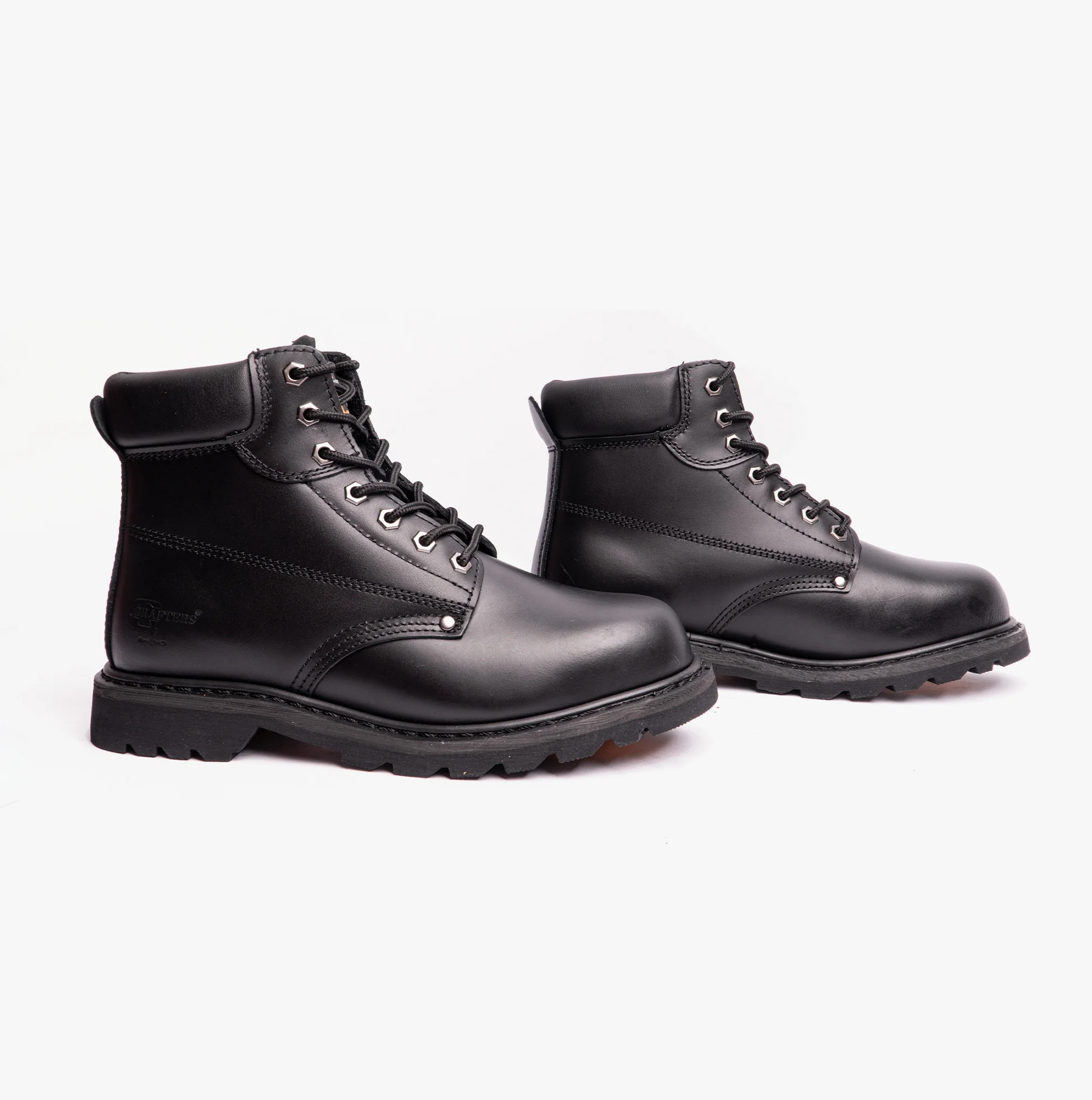 Grafters KNIGHT Mens Safety Boots Black - Image 2