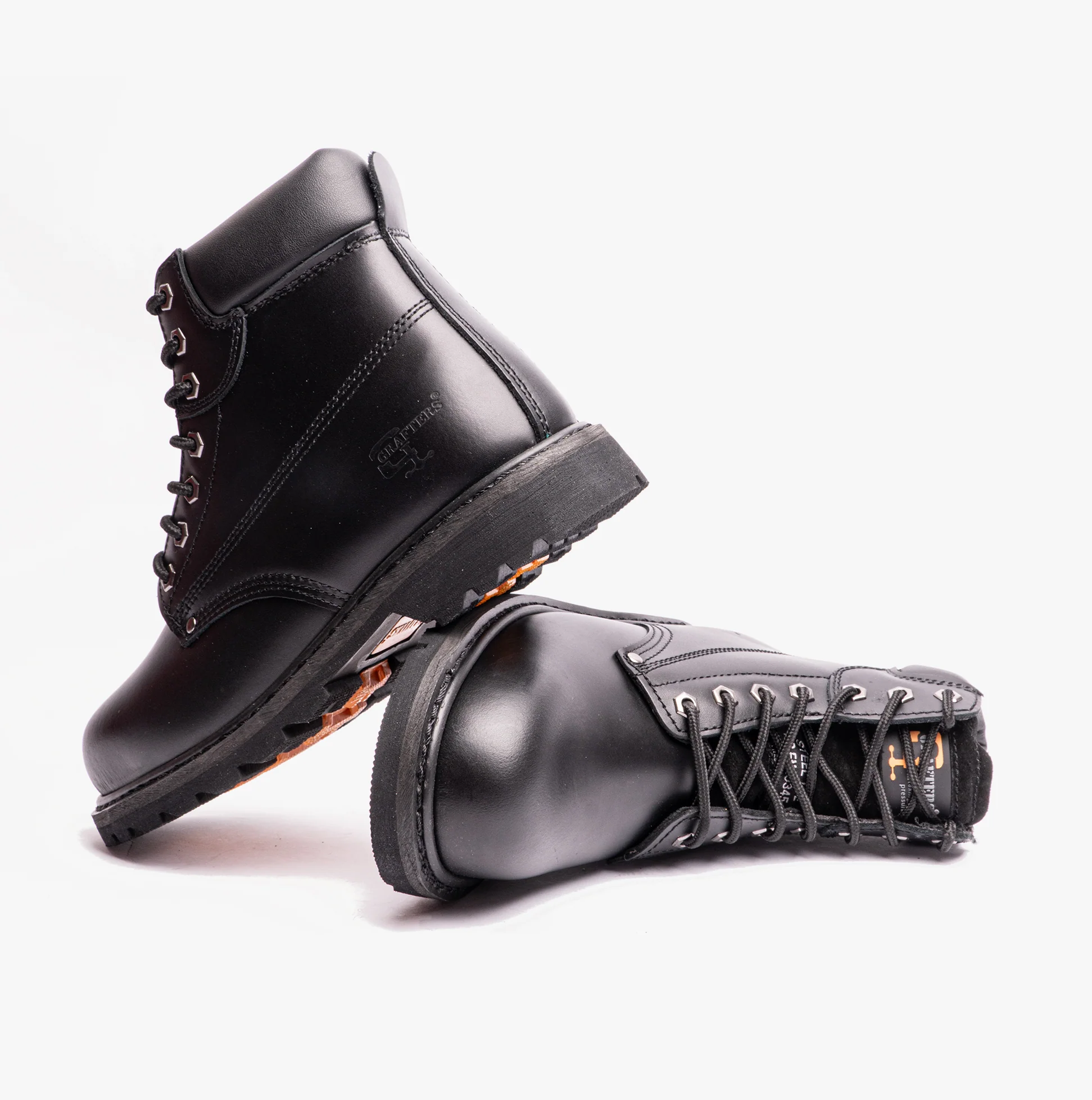 Grafters KNIGHT Mens Safety Boots Black - Image 5