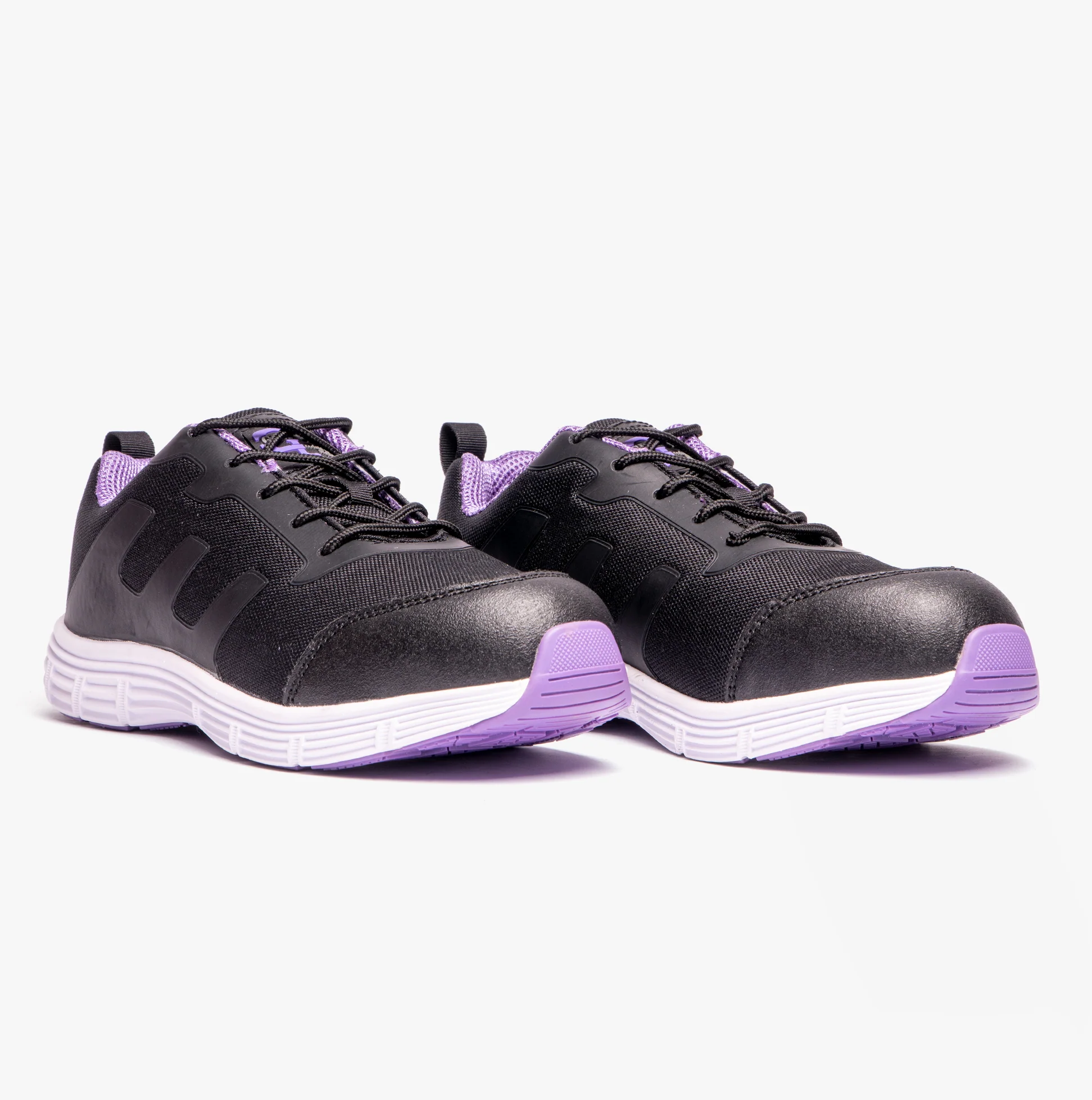 Grafters L517A Womens Safety Trainers Black - Image 2